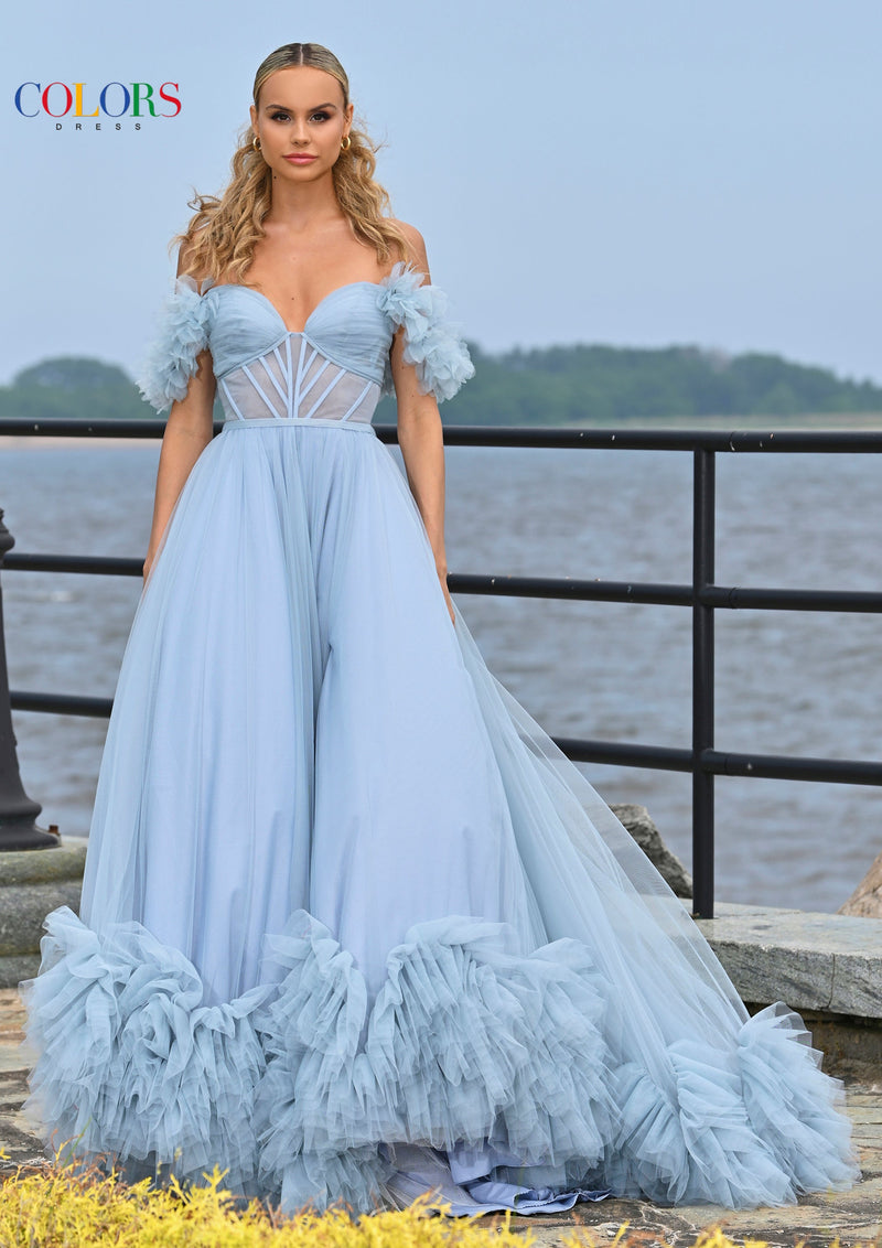 Colors Dress 3485_WEDGEWOOD_151260