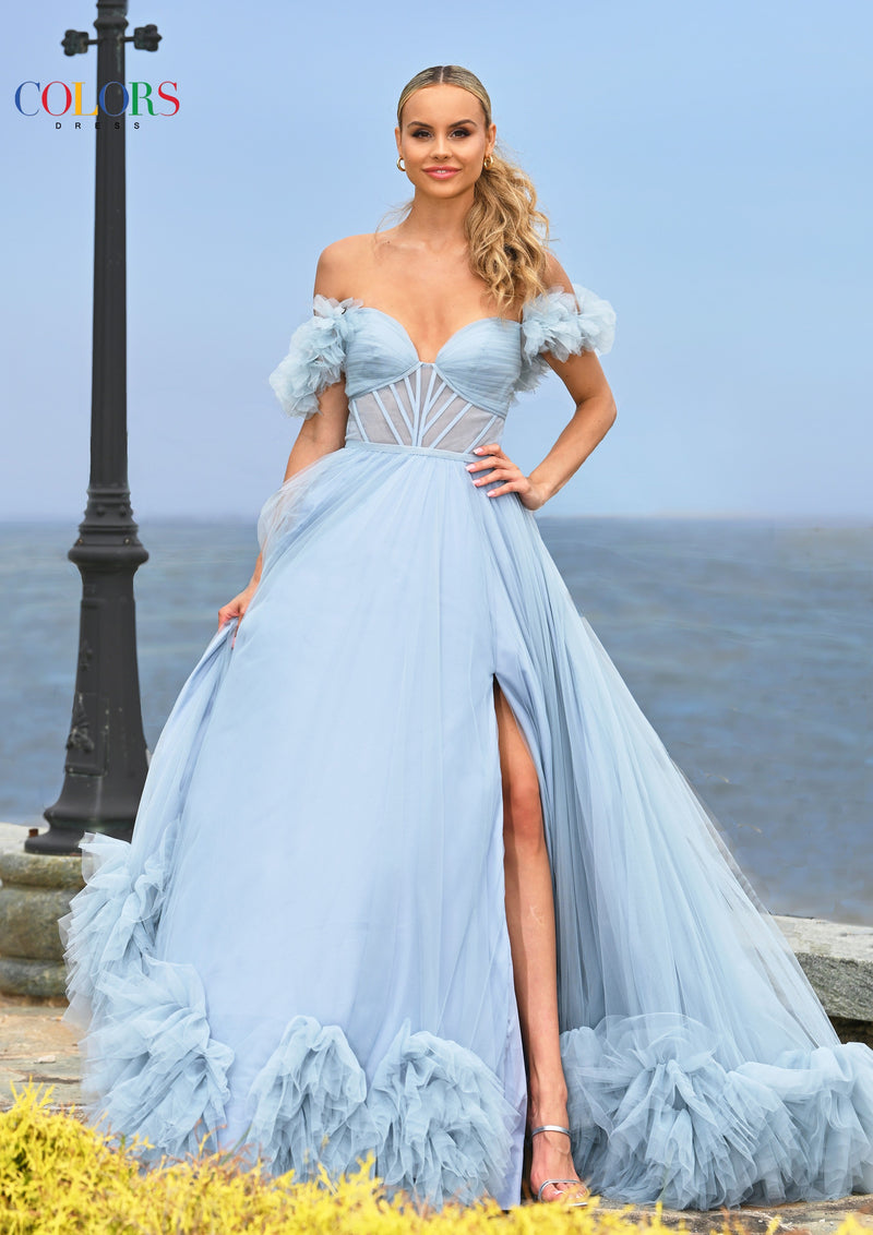Colors Dress 3485_WEDGEWOOD_151269