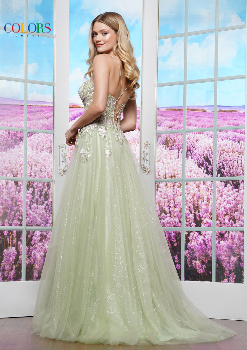 Colors Dress 3496_SAGE_0744
