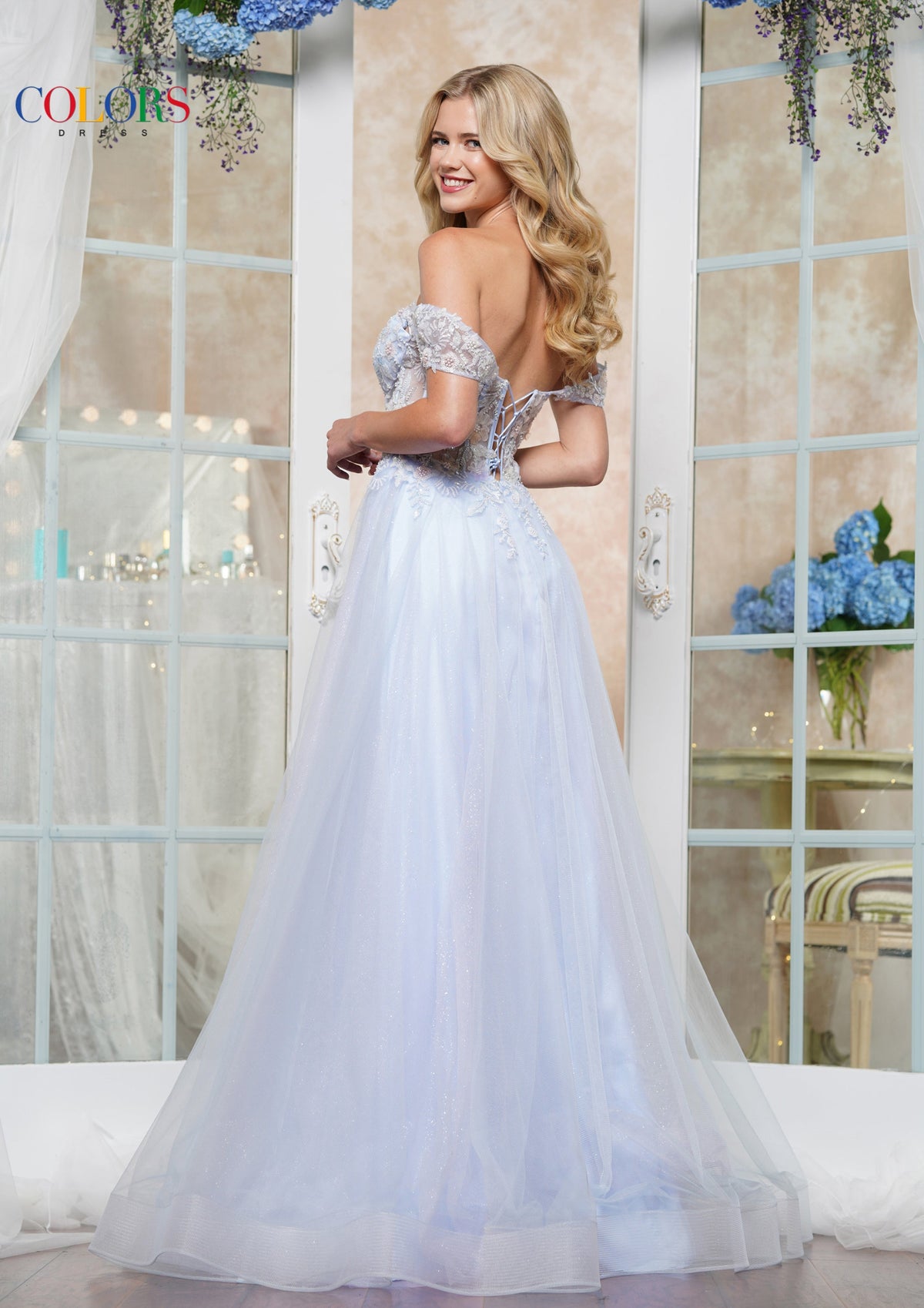 Colors Dress 3498_BLUE_LILAC_7491