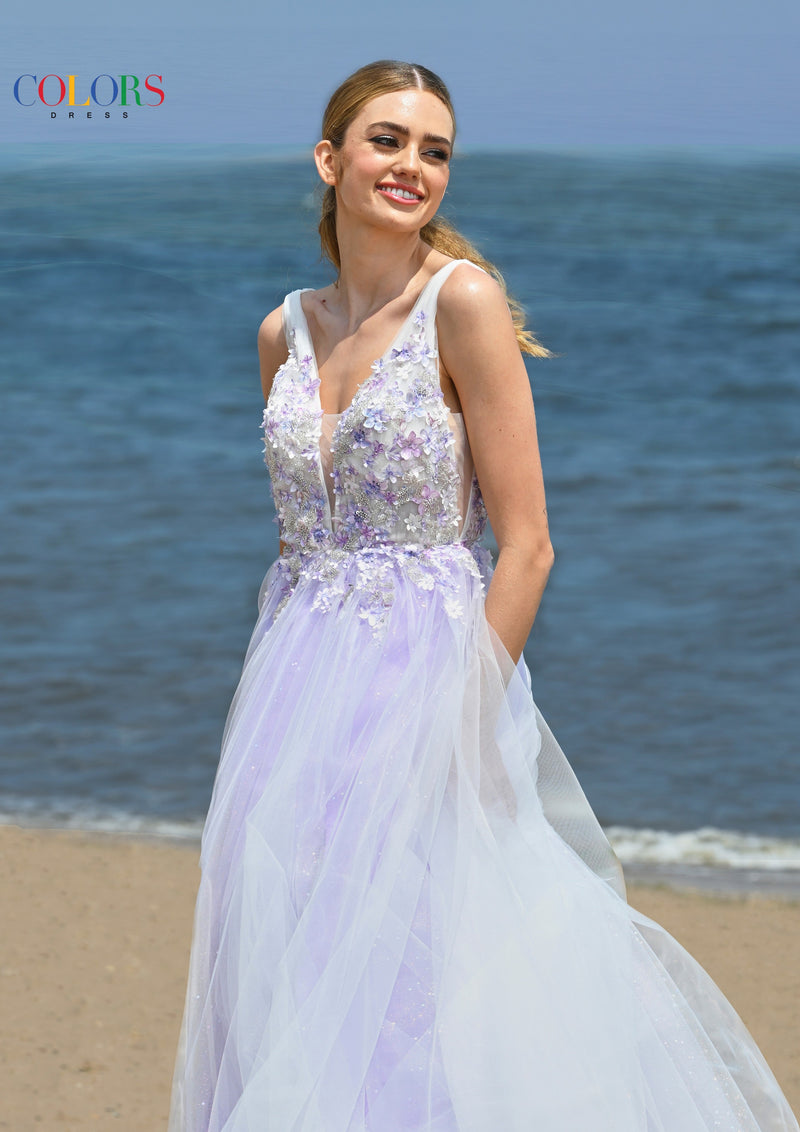 Colors Dress 3499_LILAC_150677_CROP