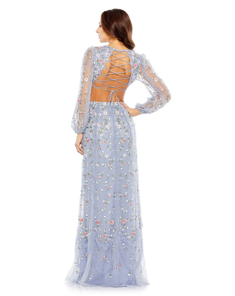Mac Duggal 35107-Periwinkle-BK