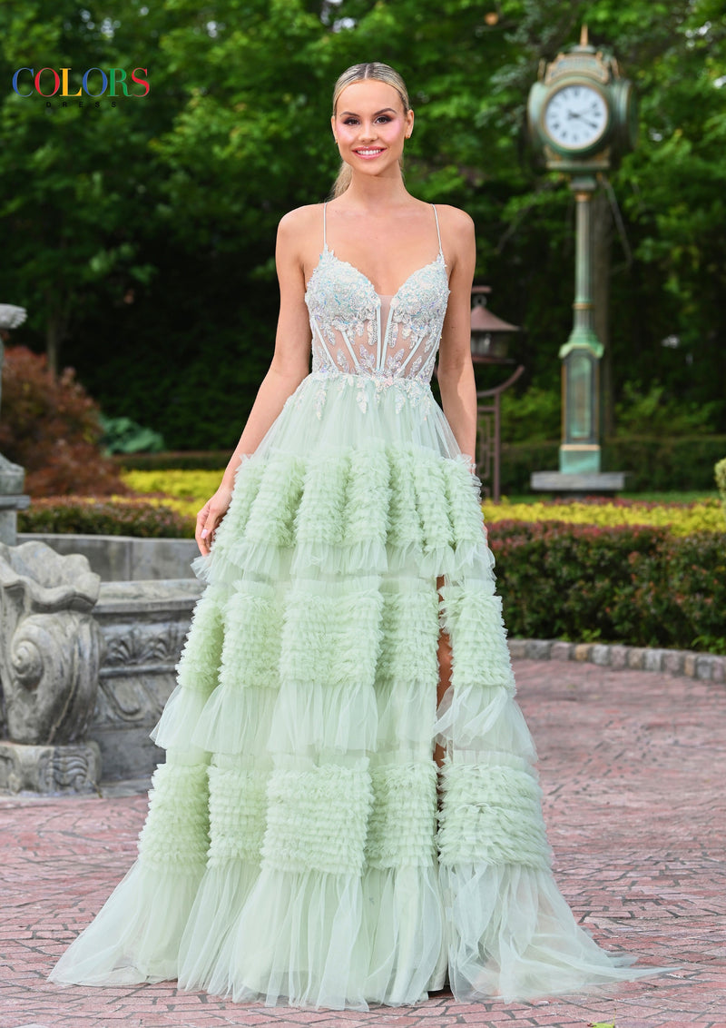 Colors Dress 3515_SAGE_152034