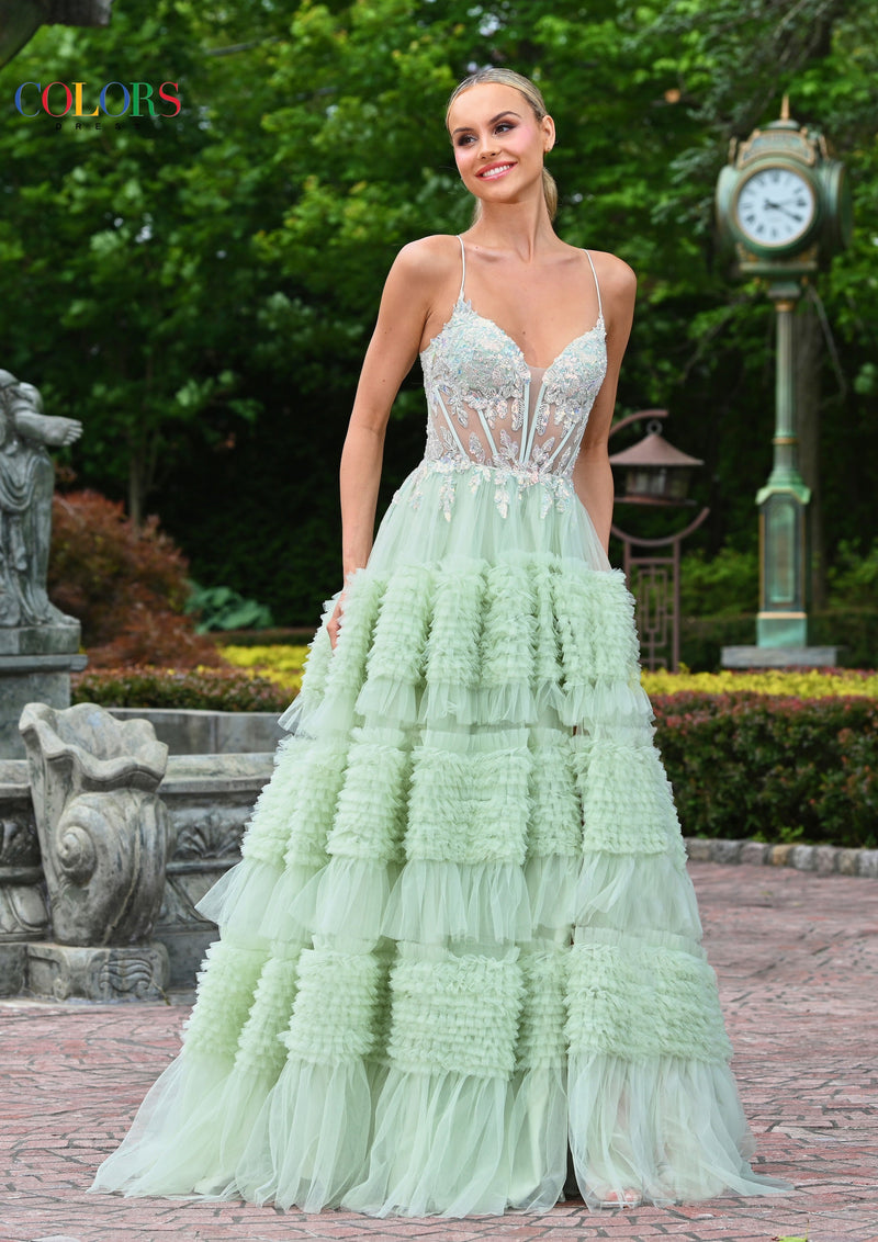 Colors Dress 3515_SAGE_152075