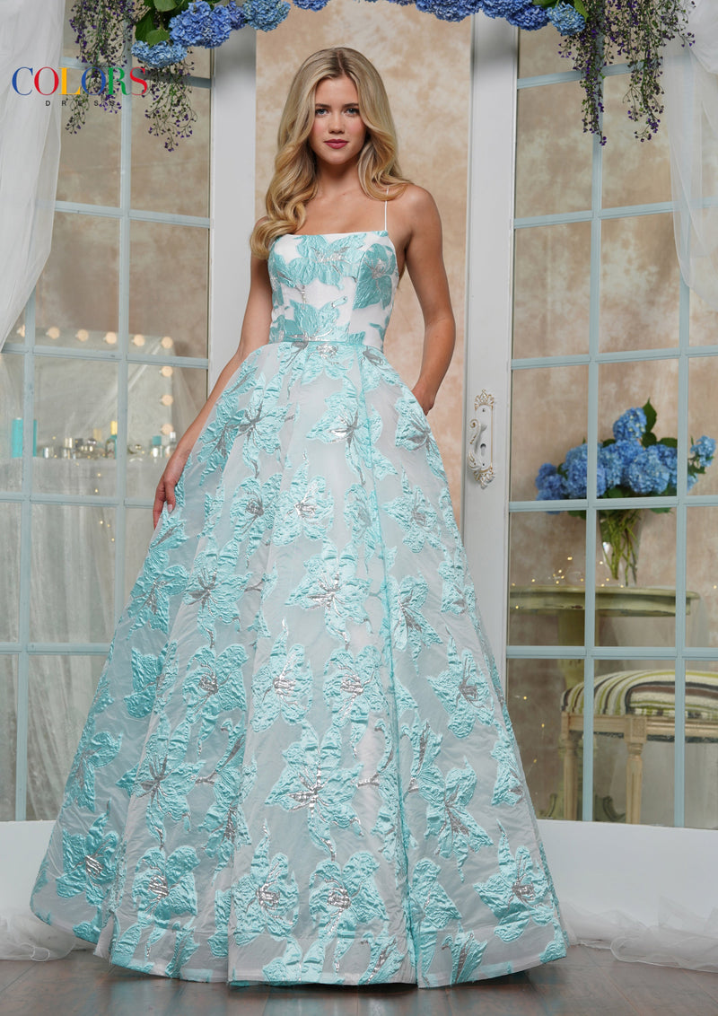 Colors Dress 3527_AQUA_2110