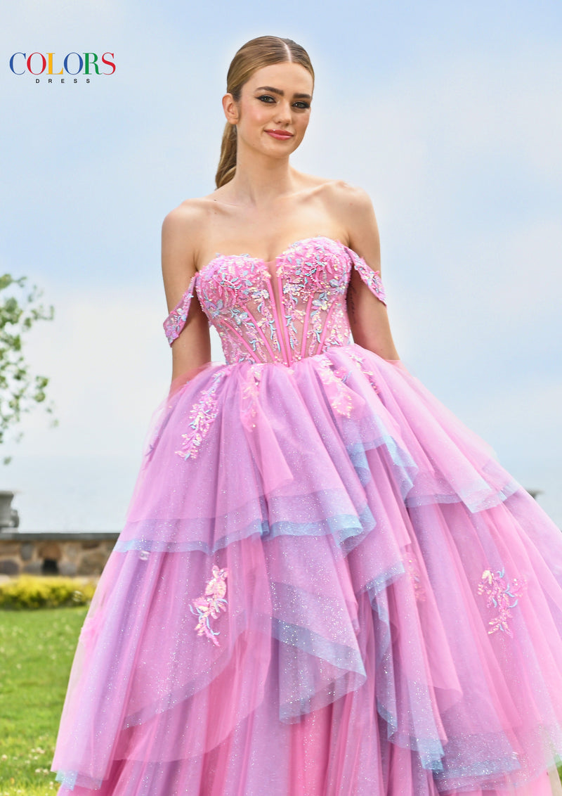 Colors Dress 3534_HOT_PINK_150537_crop