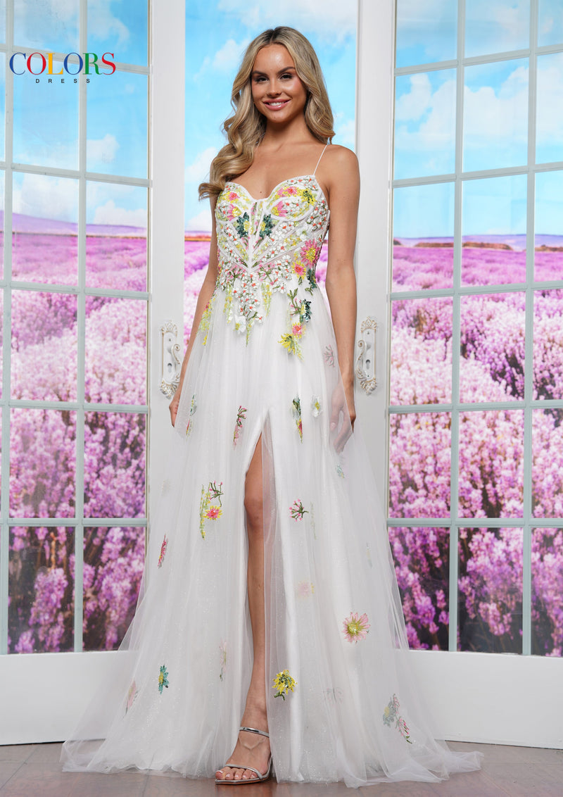 Colors Dress 3582_OFF_WHITE_1797
