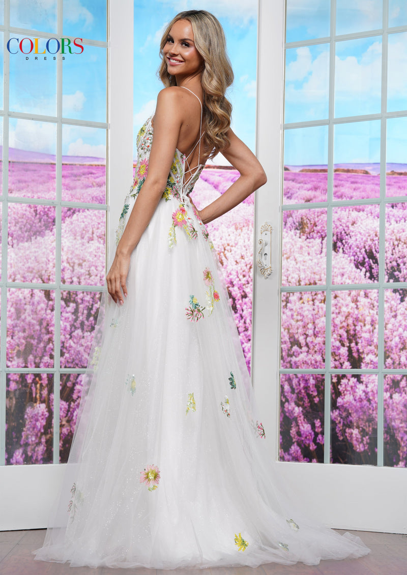 Colors Dress 3582_OFF_WHITE_1816