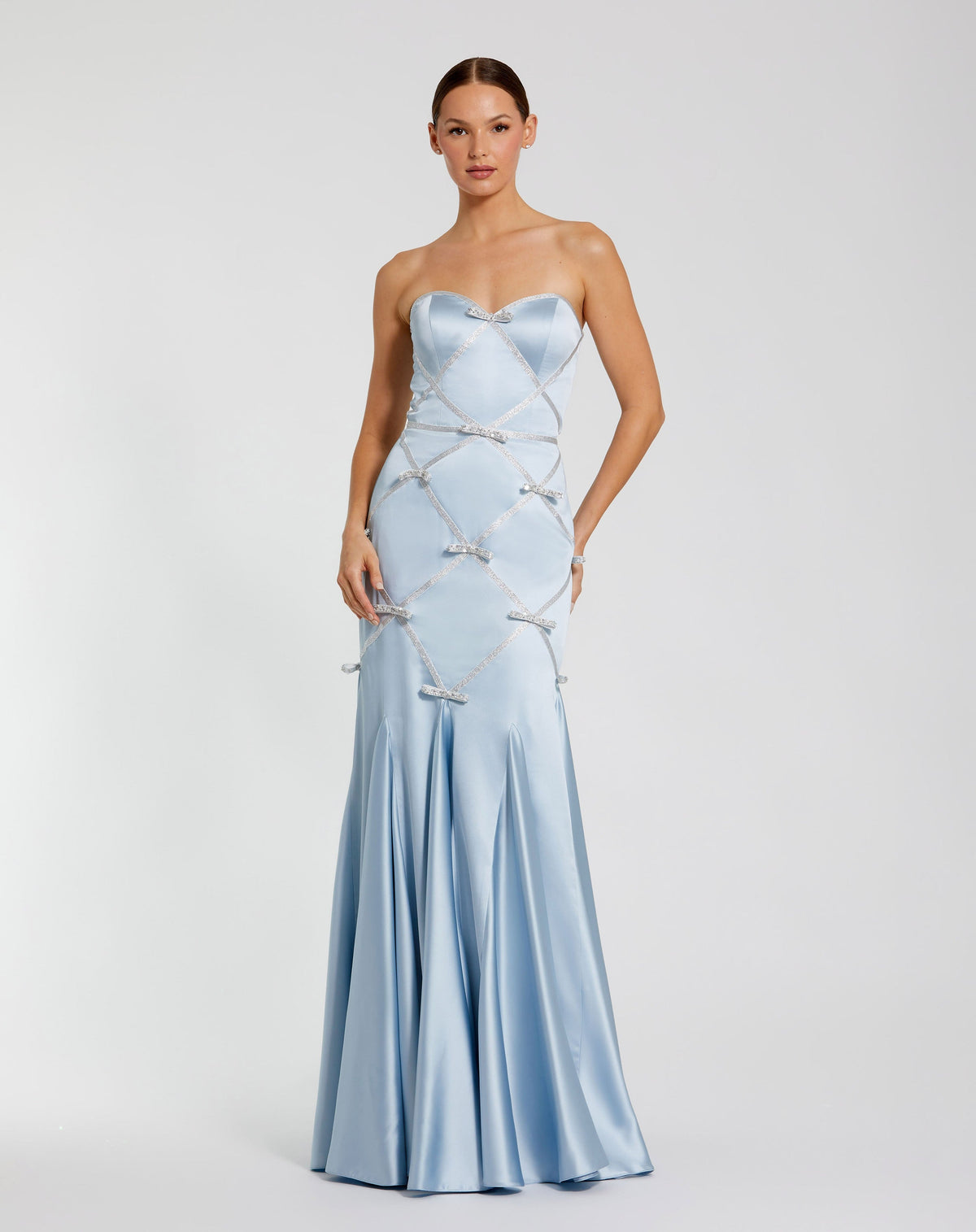 Mac Duggal 37000-PowderBlueSilver-AB