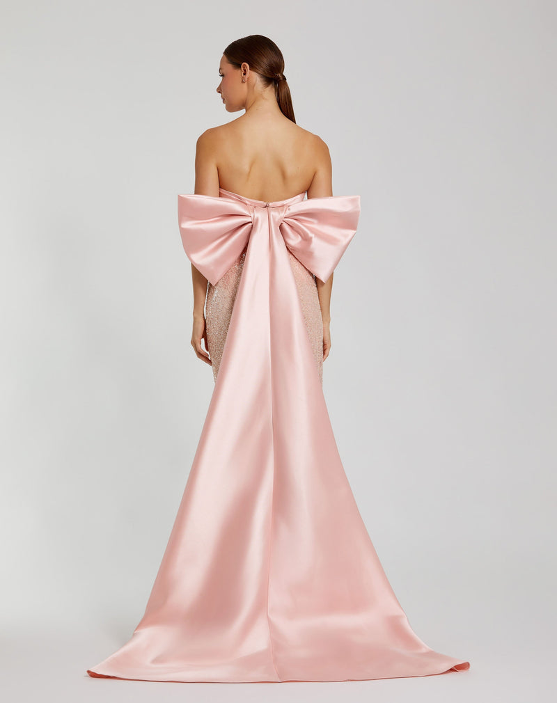 Mac Duggal 37011-Blush-BK