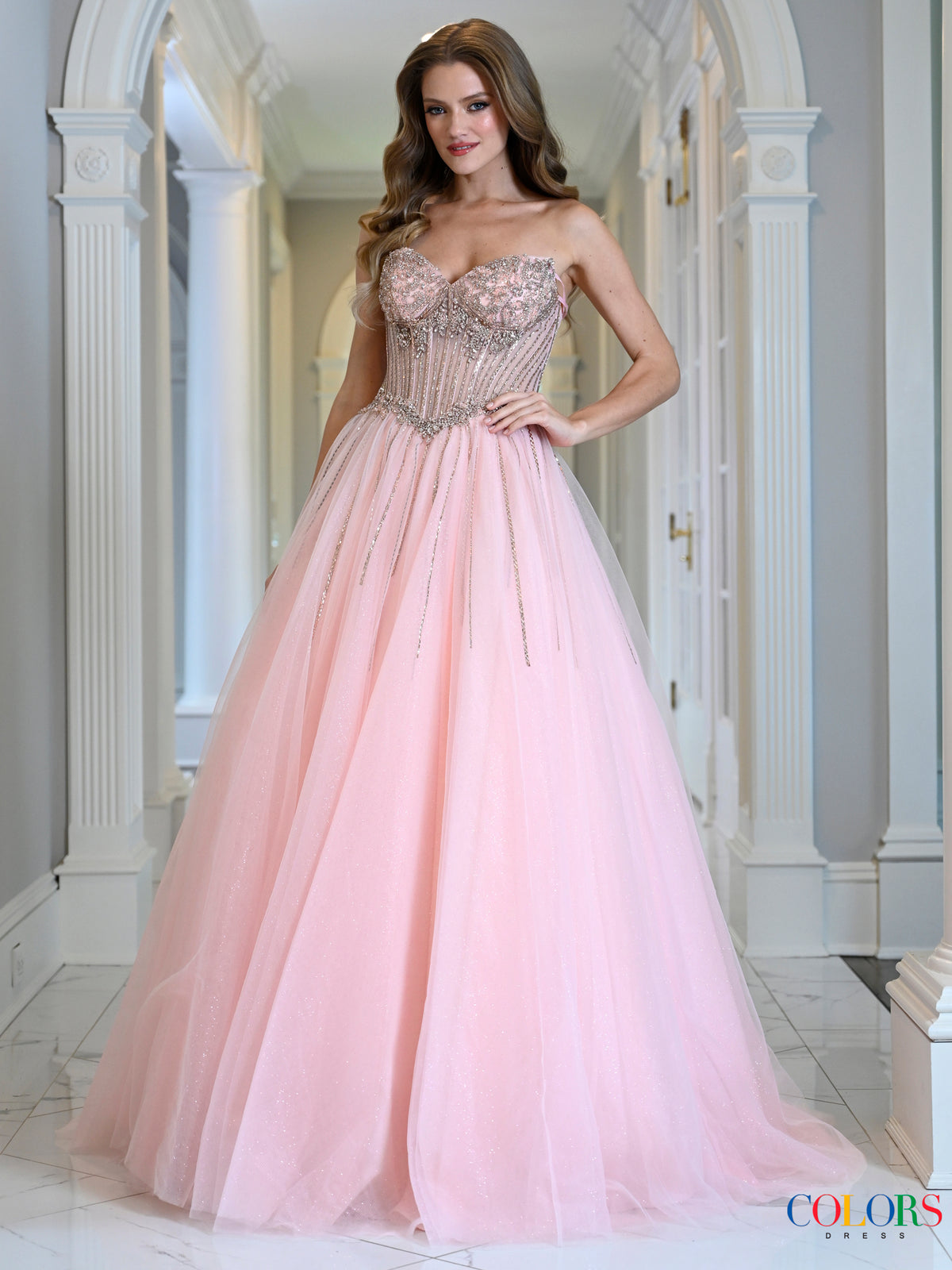 Colors Dress 4004 BLUSH_293710