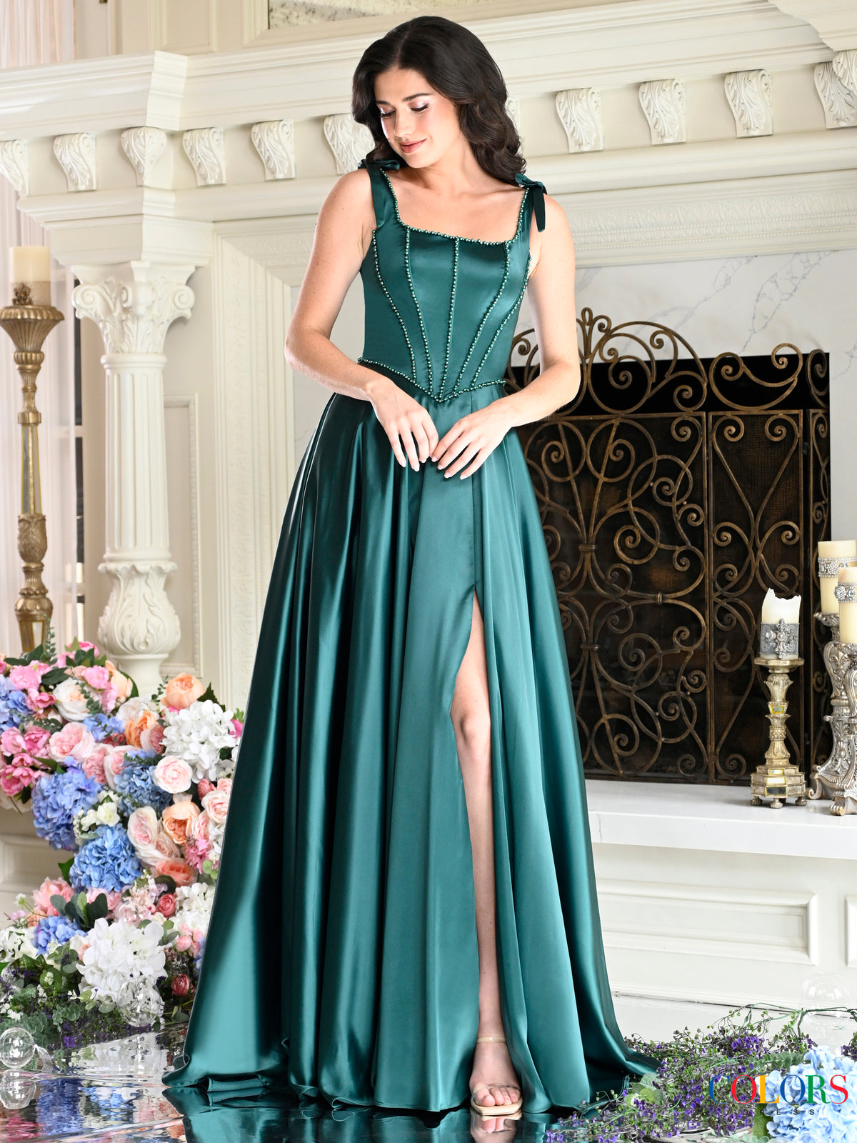 Colors Dress 4006 DEEP GREEN_292624