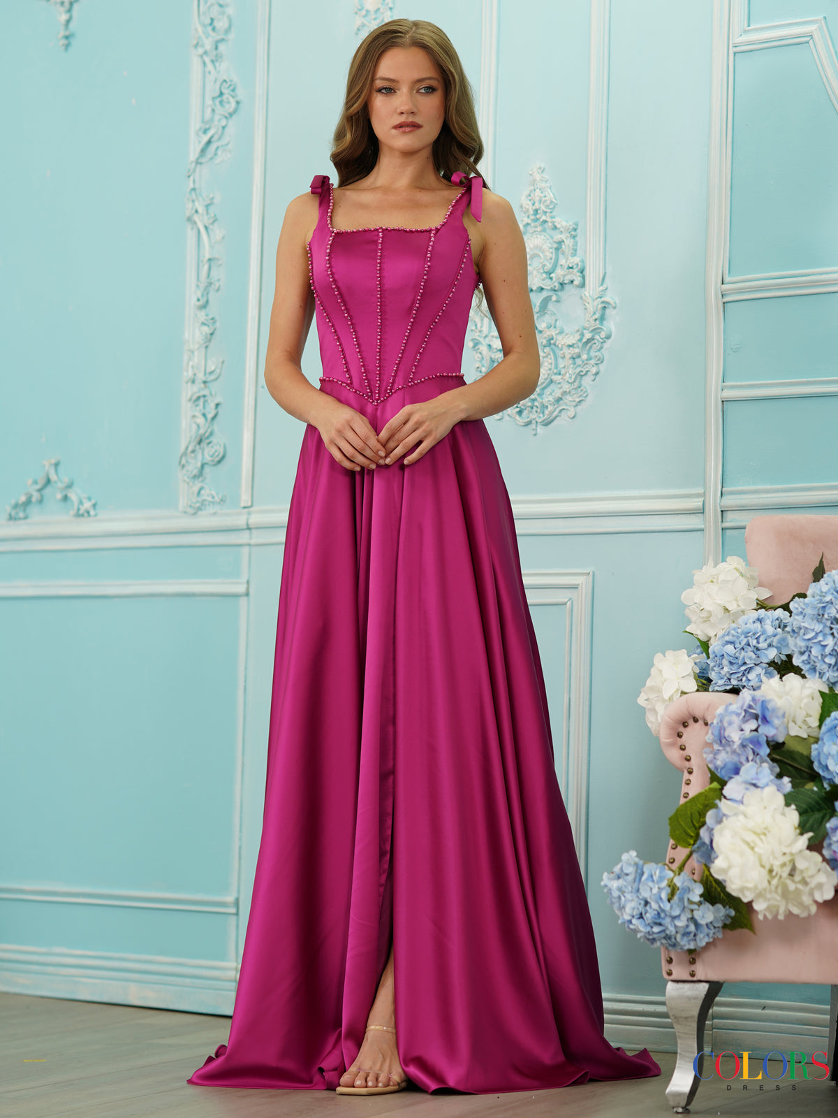 Colors Dress 4006 MAGENTA9333