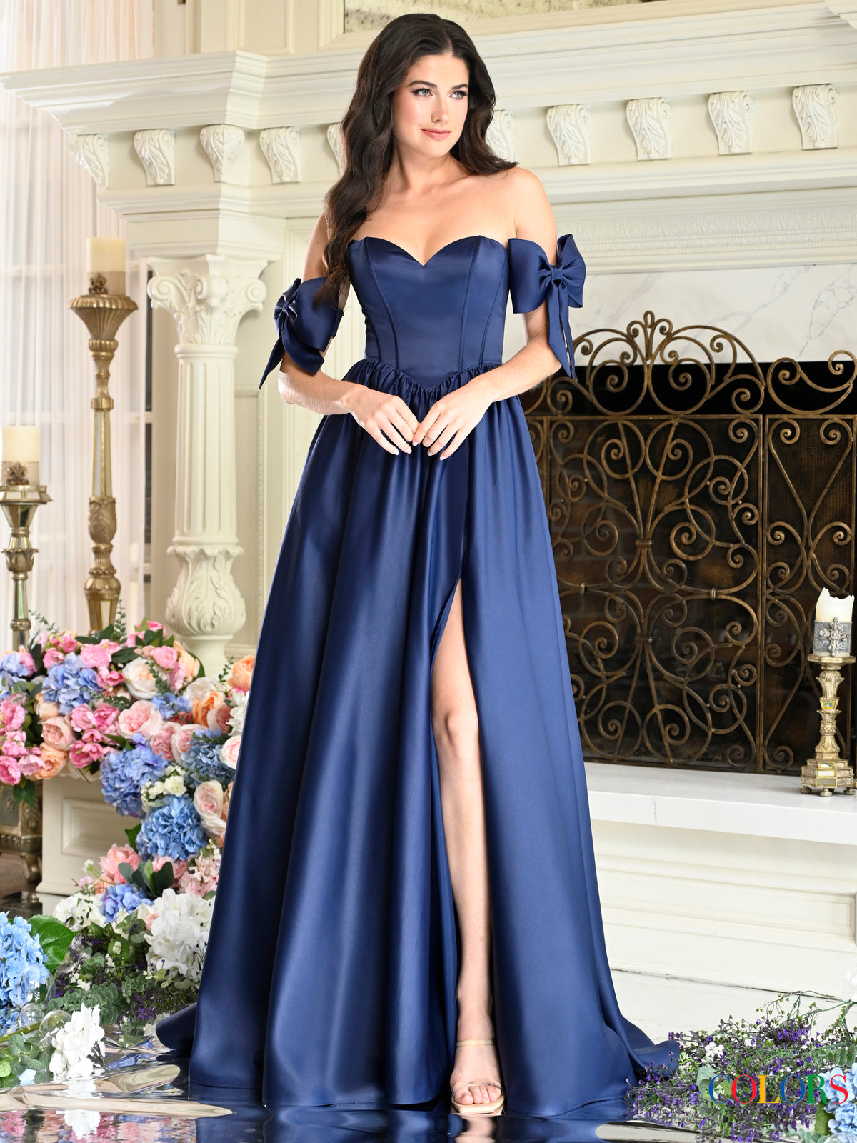 Colors Dress 4009 NAVY_292439