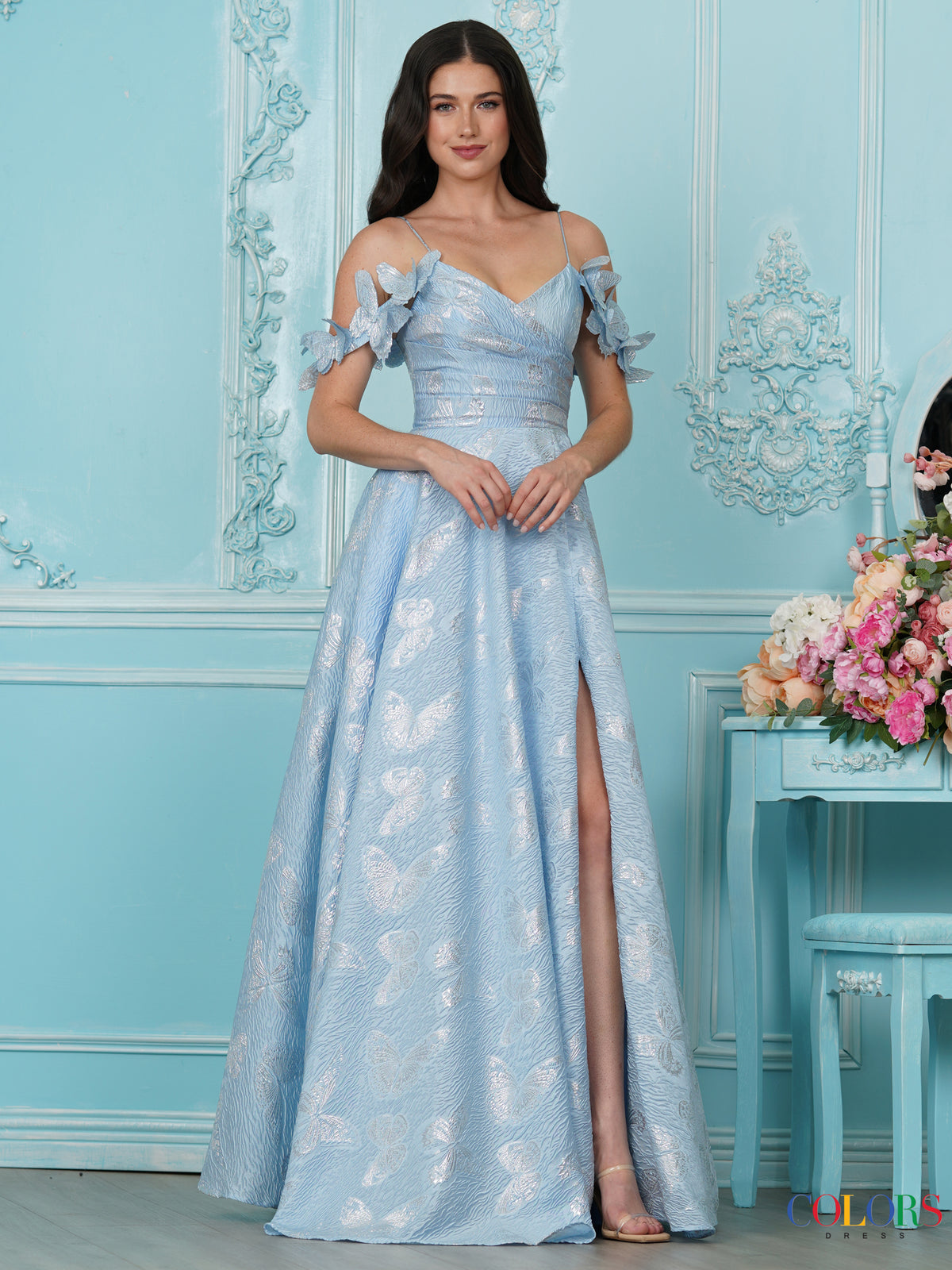 Colors Dress 4010 BLUE9529