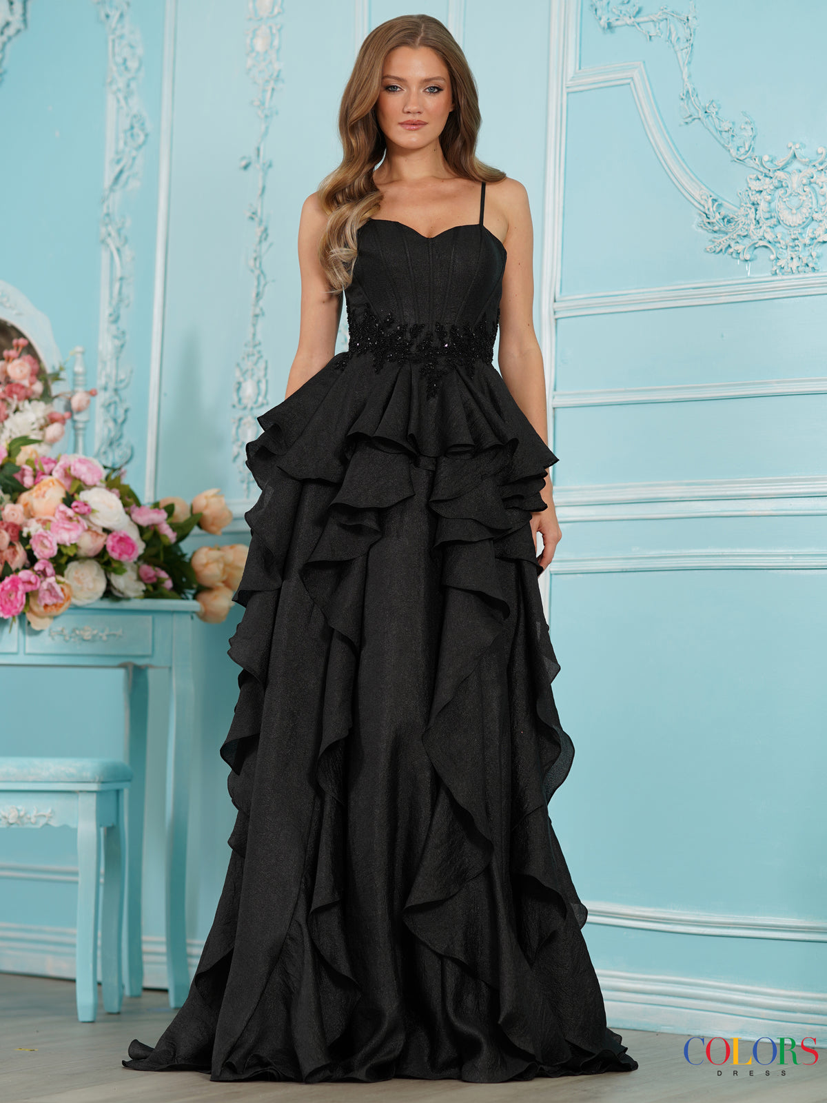Colors Dress 4011 BLACK3080