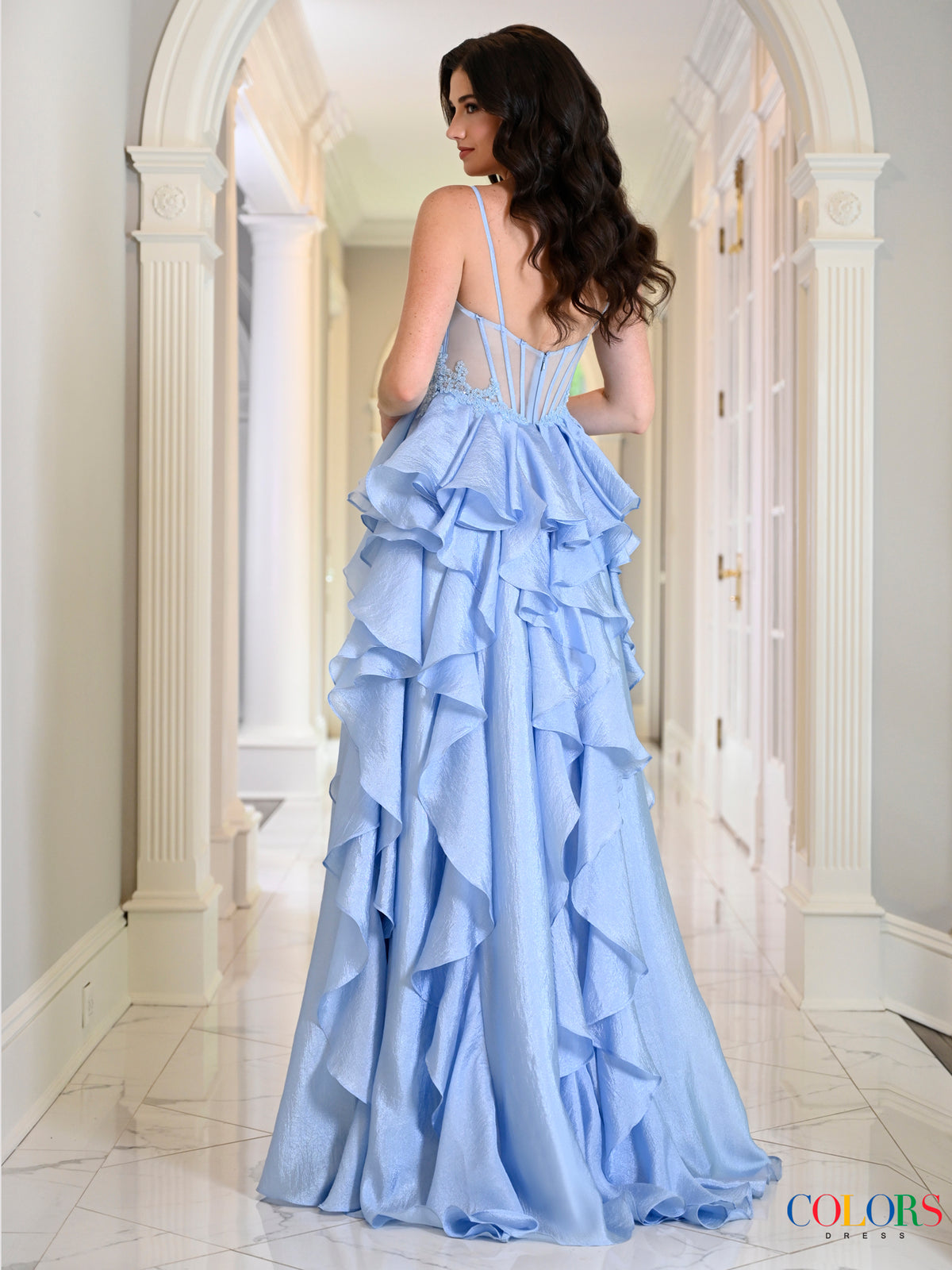 Colors Dress 4011 BLUE_292968