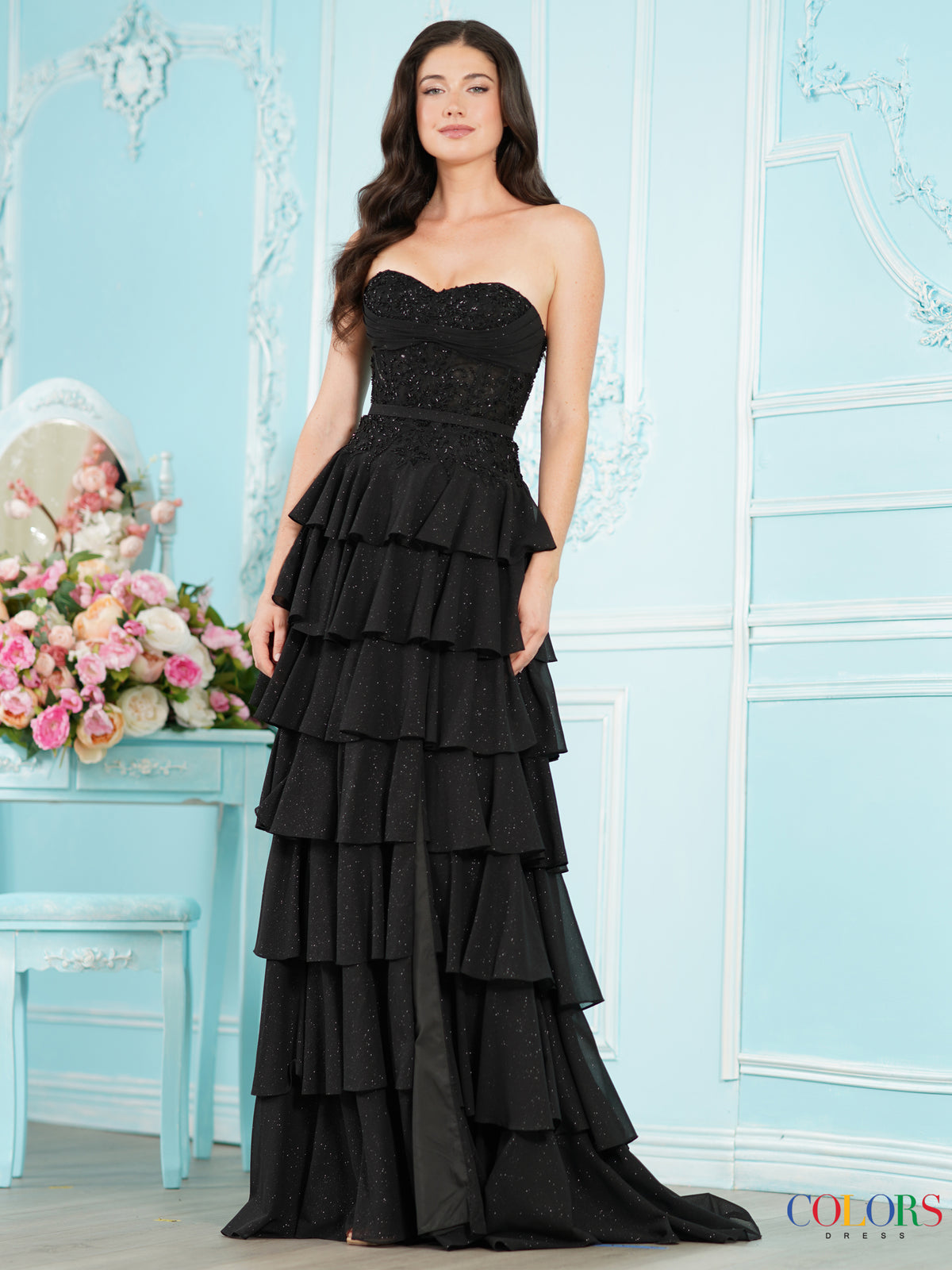 Colors Dress 4022 BLACK6242