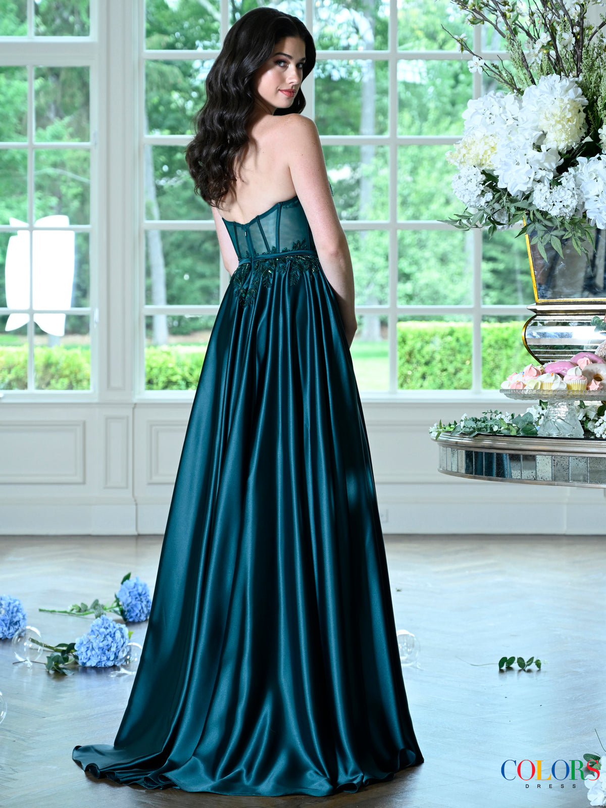 Colors Dress 4025 DEEP GREEN_295449