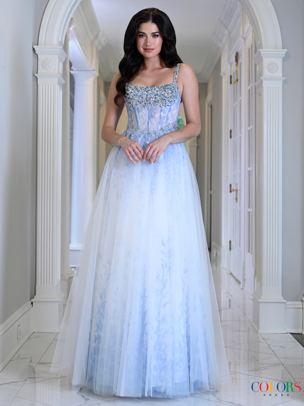 Colors Dress 4033 BLUE_293034
