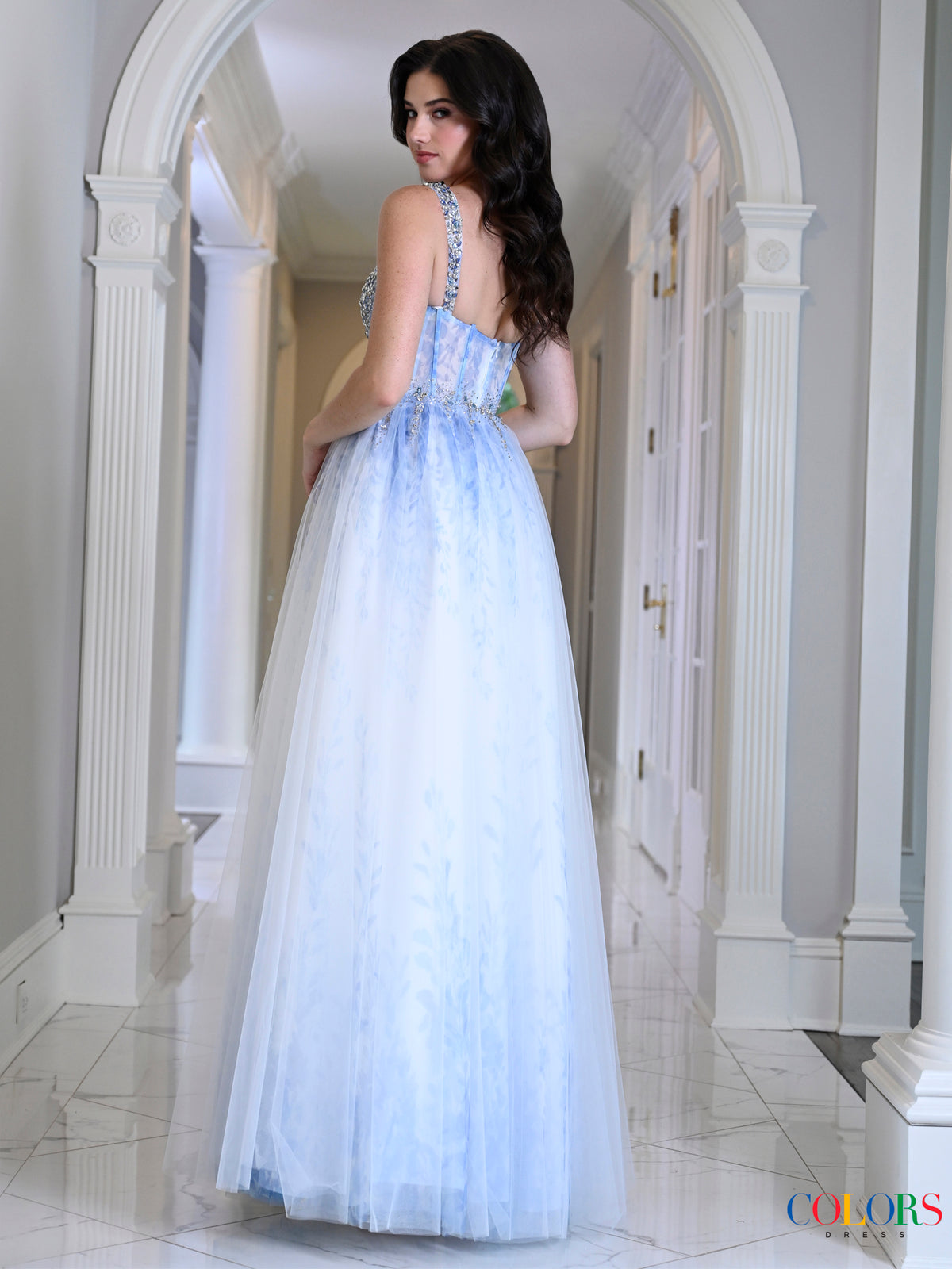 Colors Dress 4033 BLUE_293082