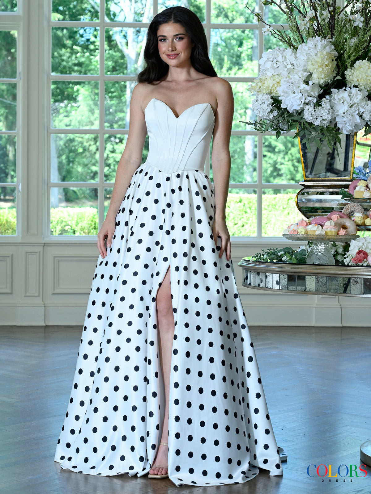 Colors Dress 4036 WHITE_296426