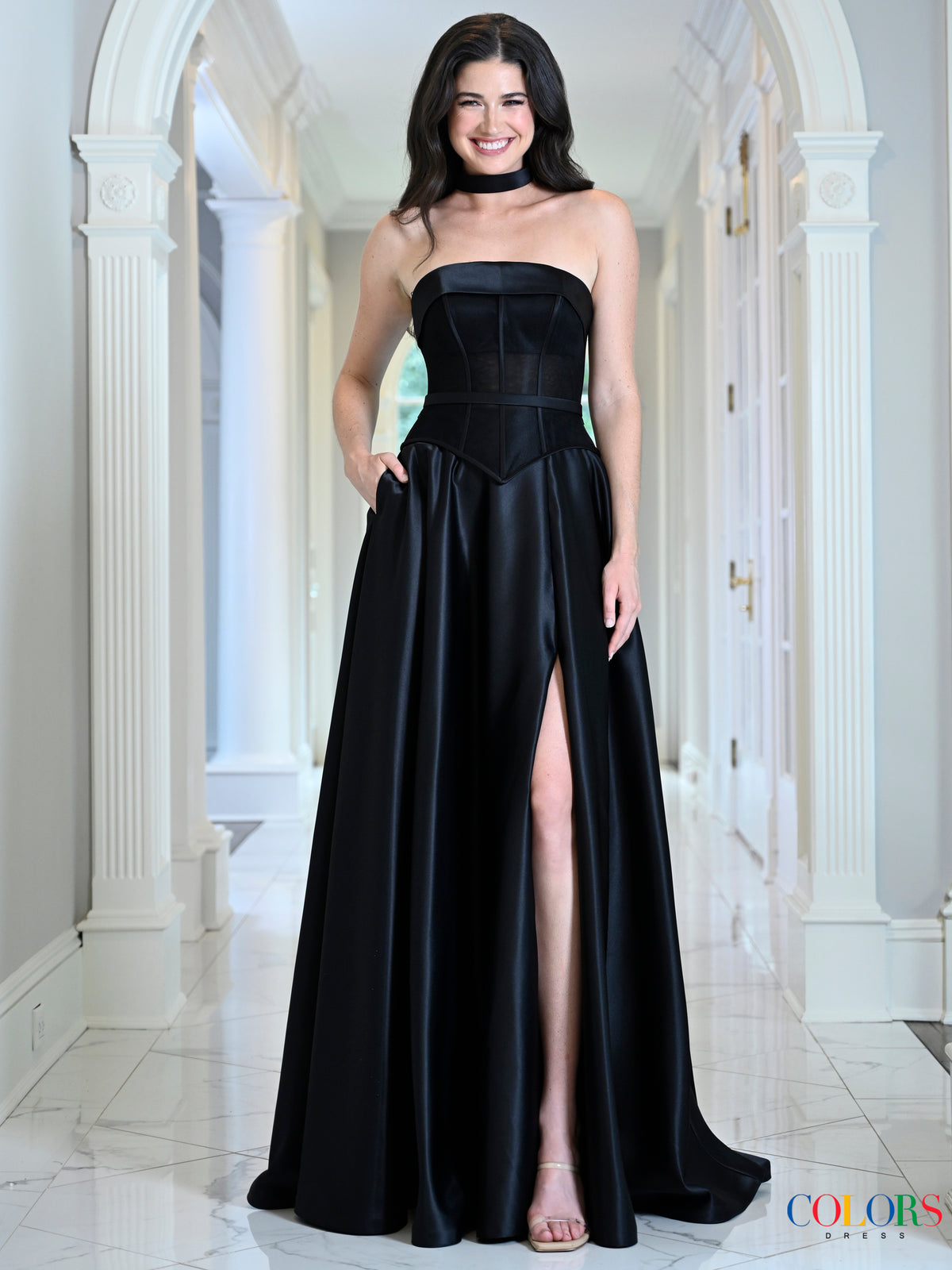 Colors Dress 4056 BLACK_294302