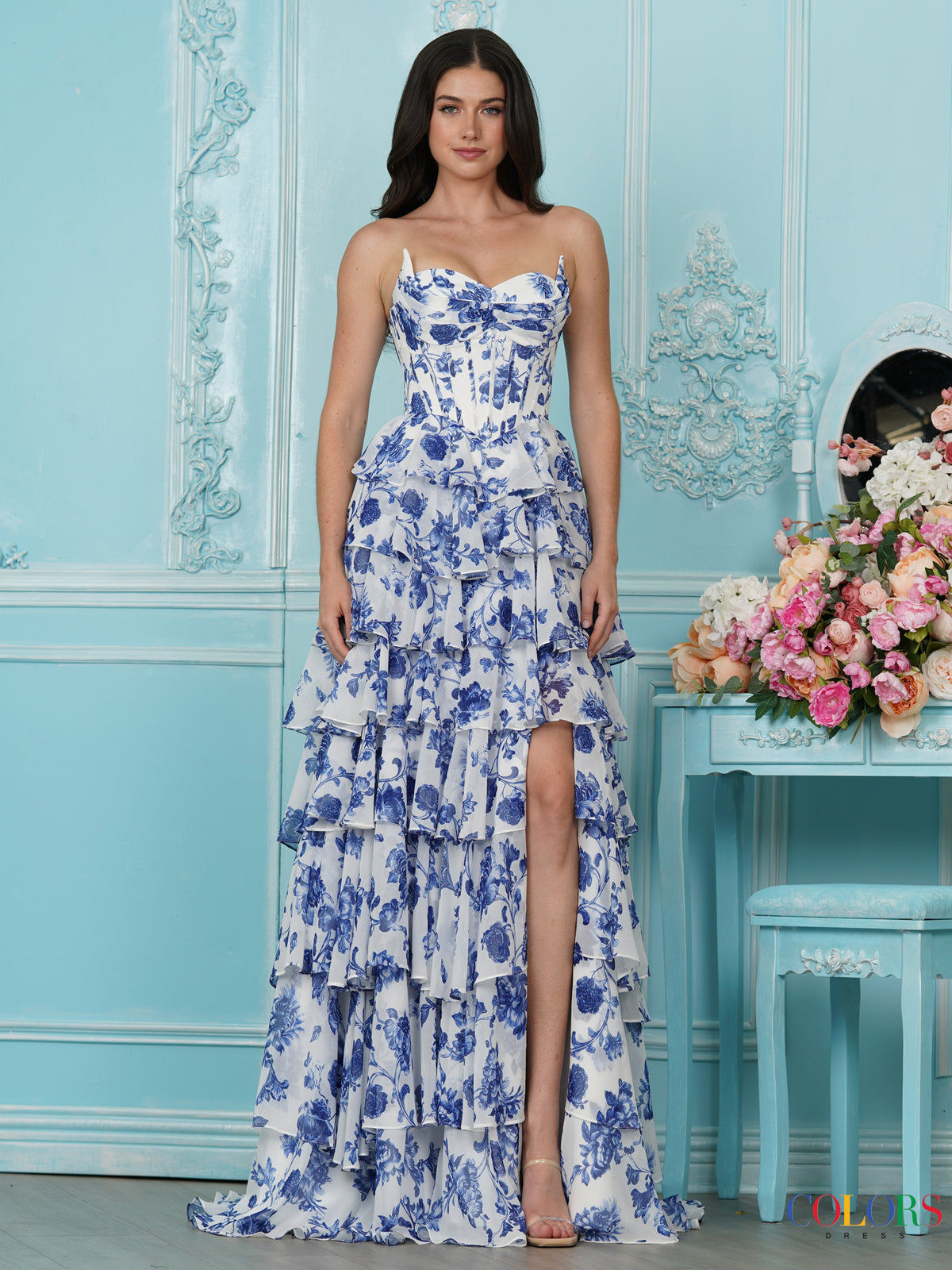 Colors Dress 4060 BLUE8964