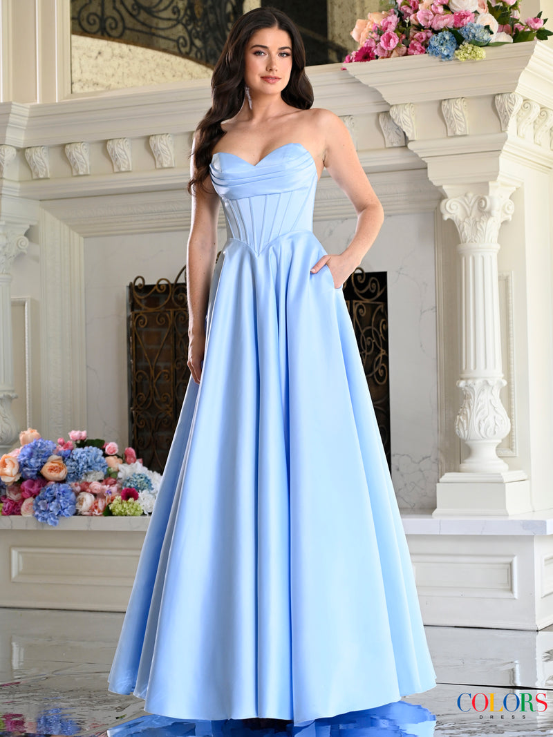 Colors Dress 4063 BLUE_290937