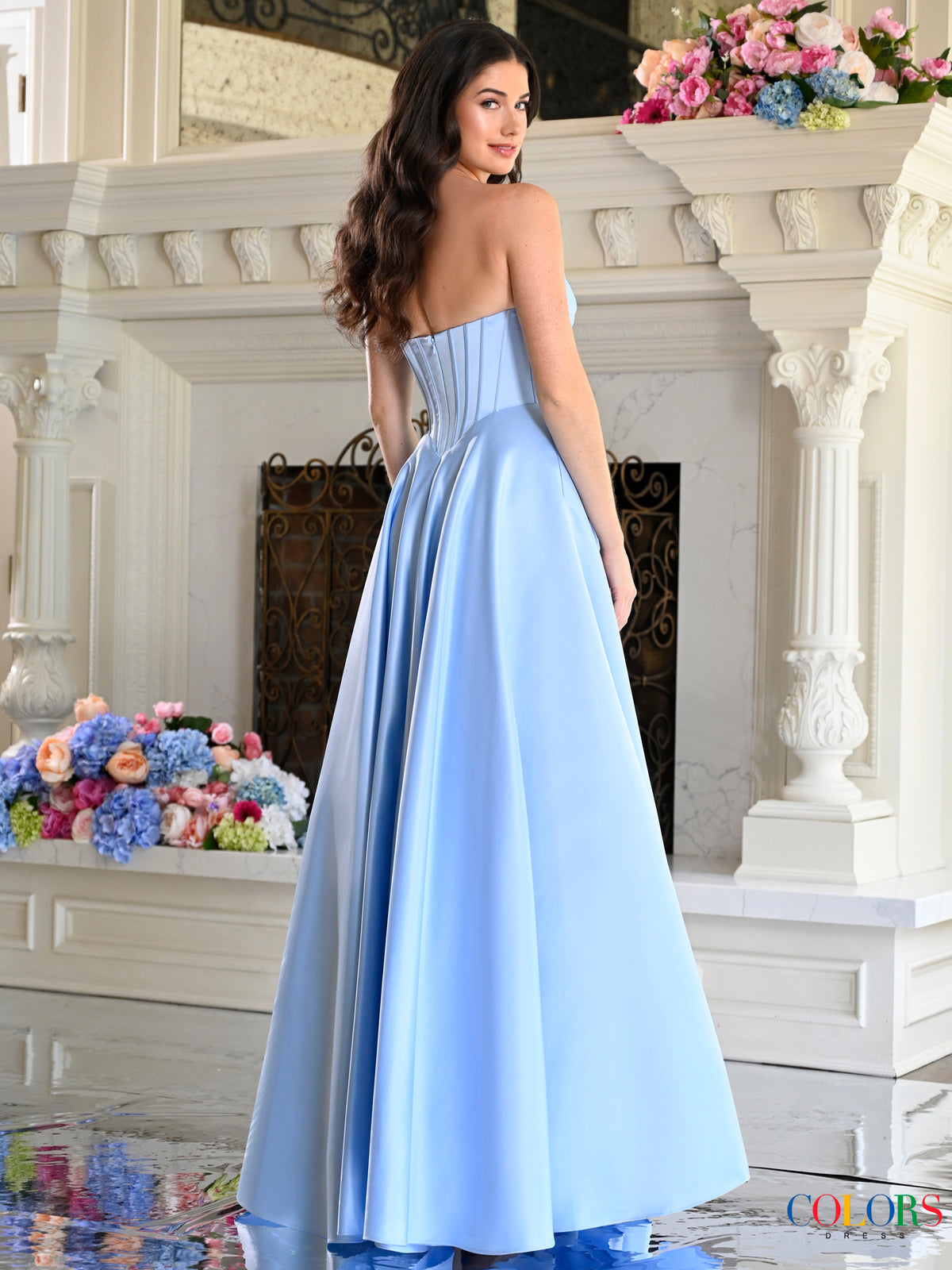 Colors Dress 4063 BLUE_290957