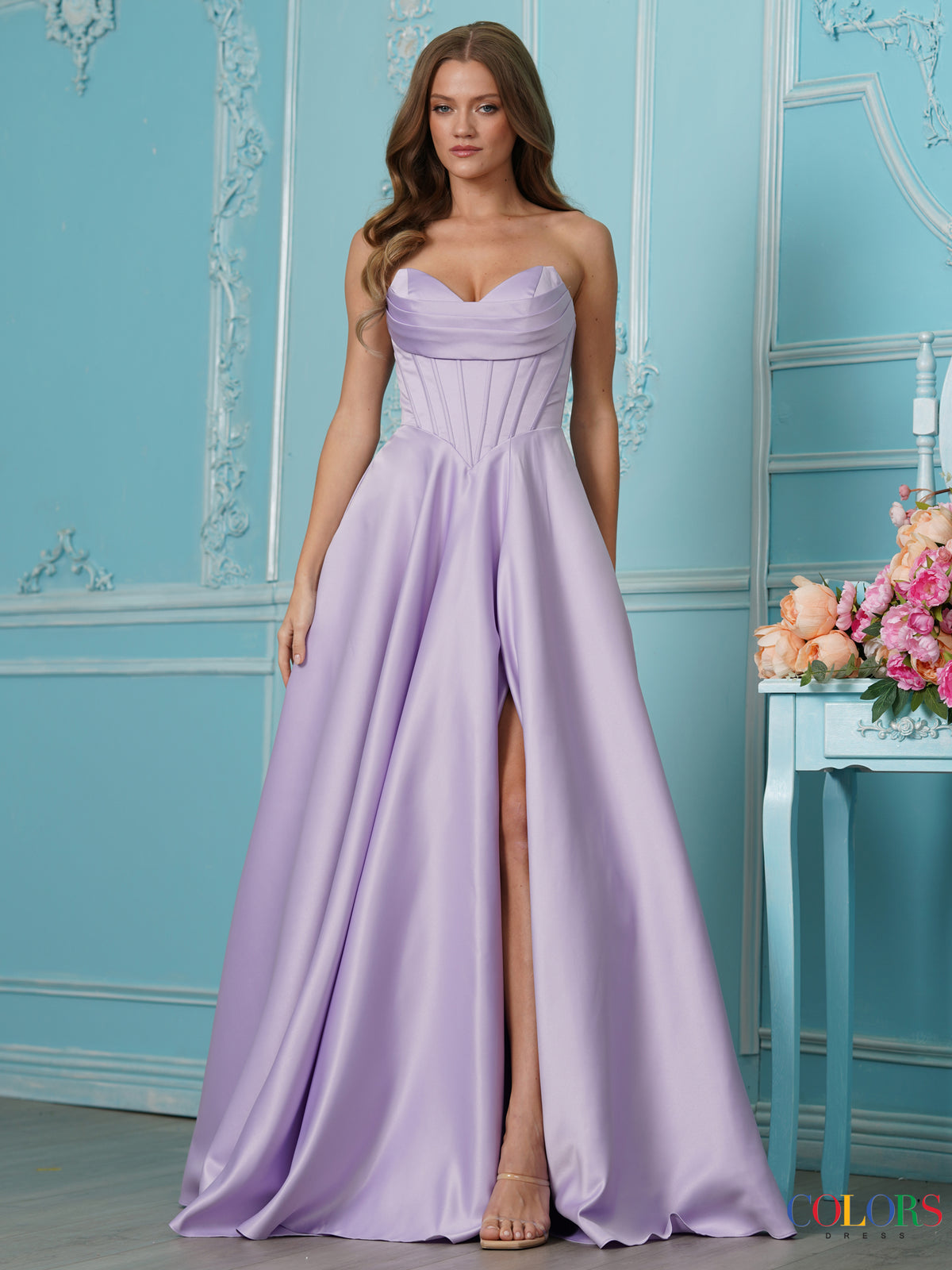 Colors Dress 4063 LAVENDER9184