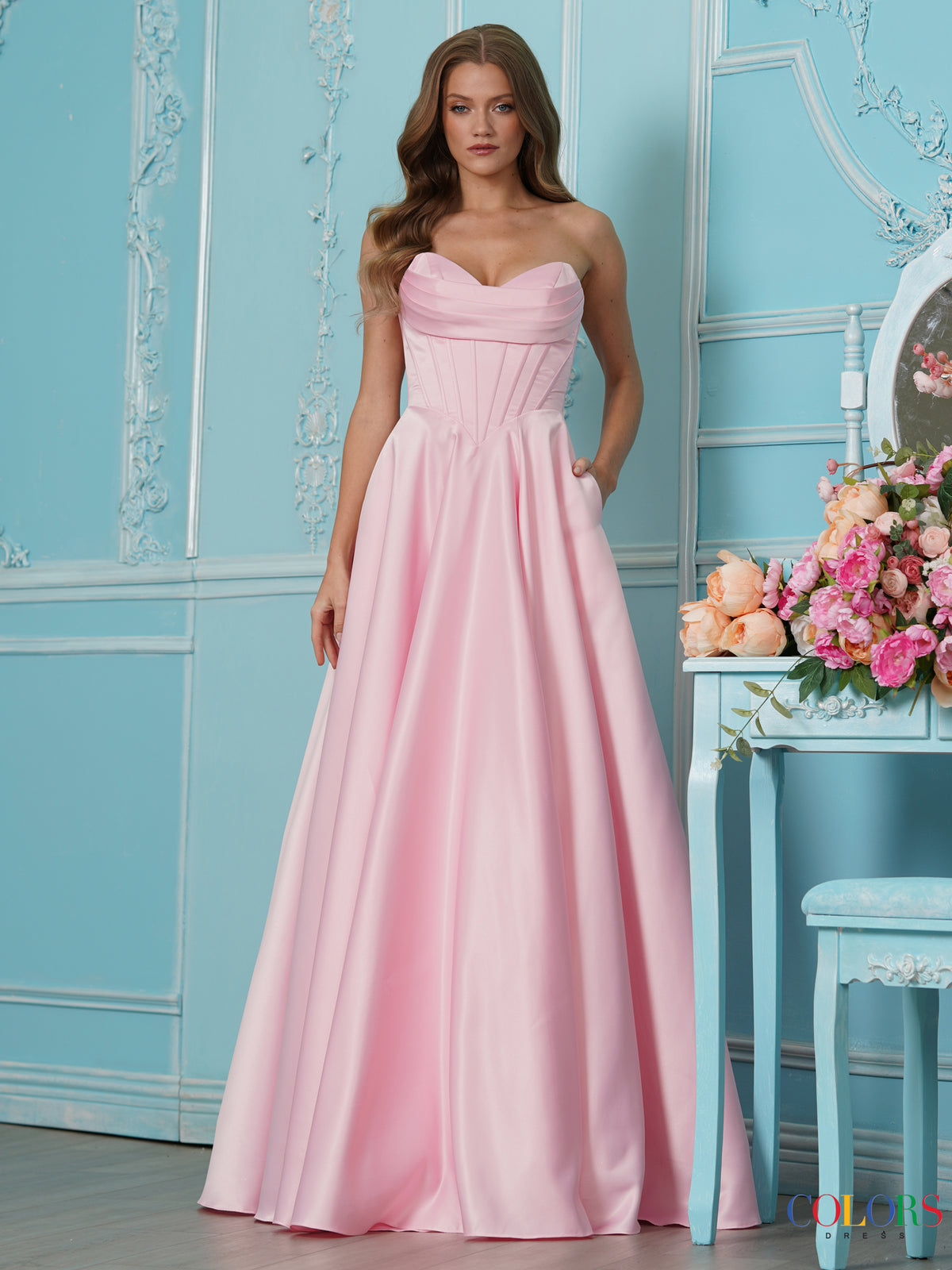 Colors Dress 4063 PINK0754