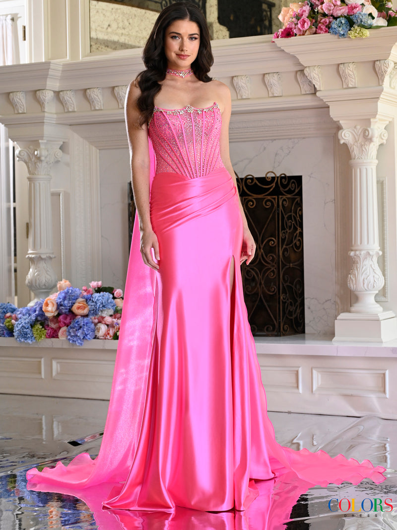 Colors Dress 4067 HOT PINK_290554