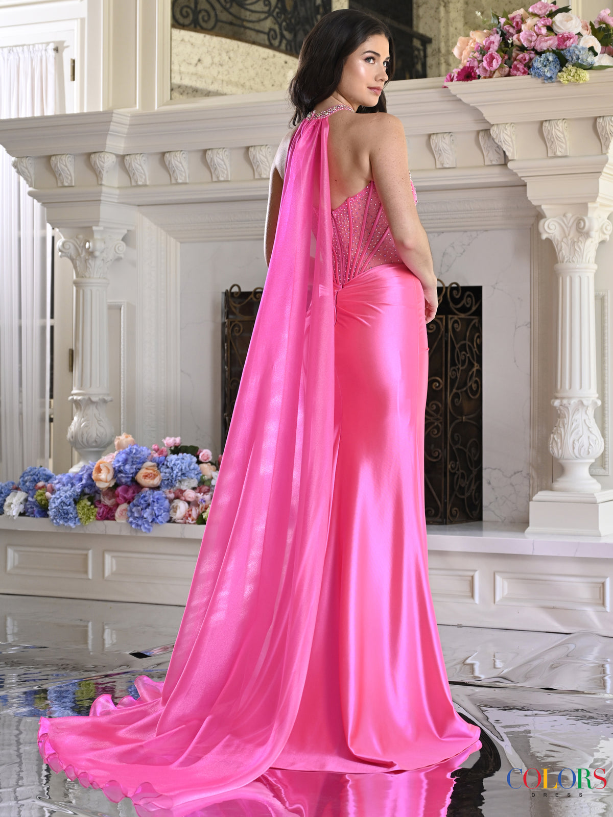 Colors Dress 4067 HOT PINK_290588