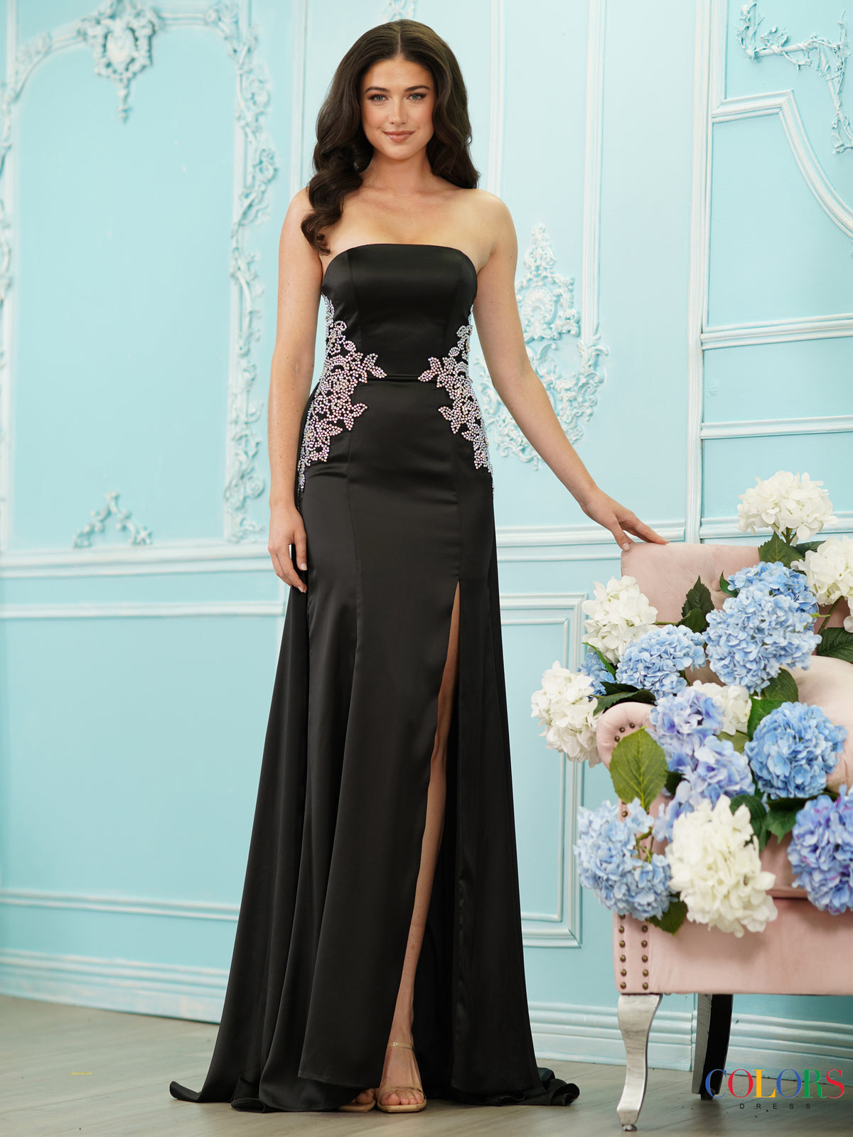 Colors Dress 4128 BLACK2291