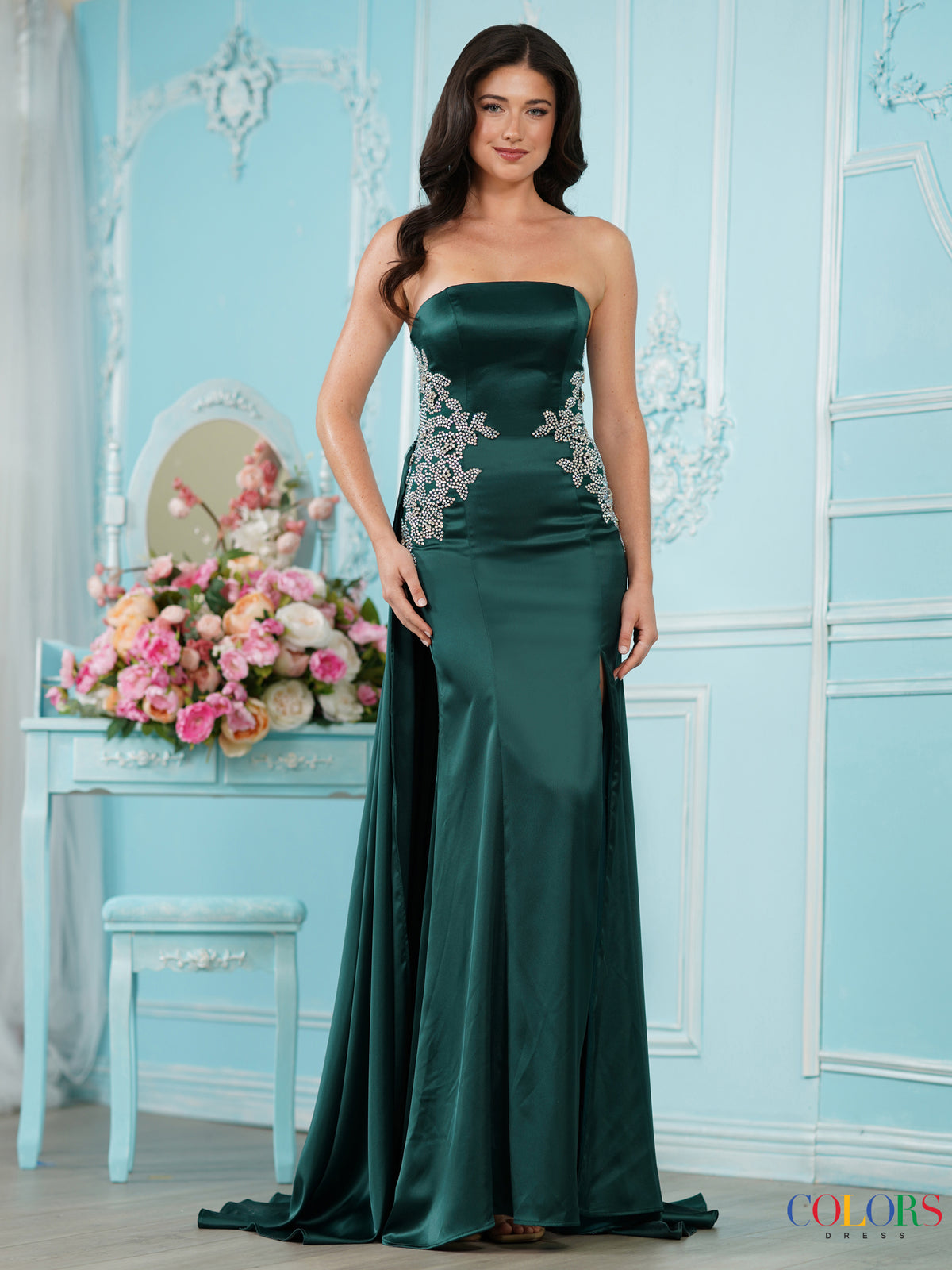 Colors Dress 4128 DEEP GRENN6262