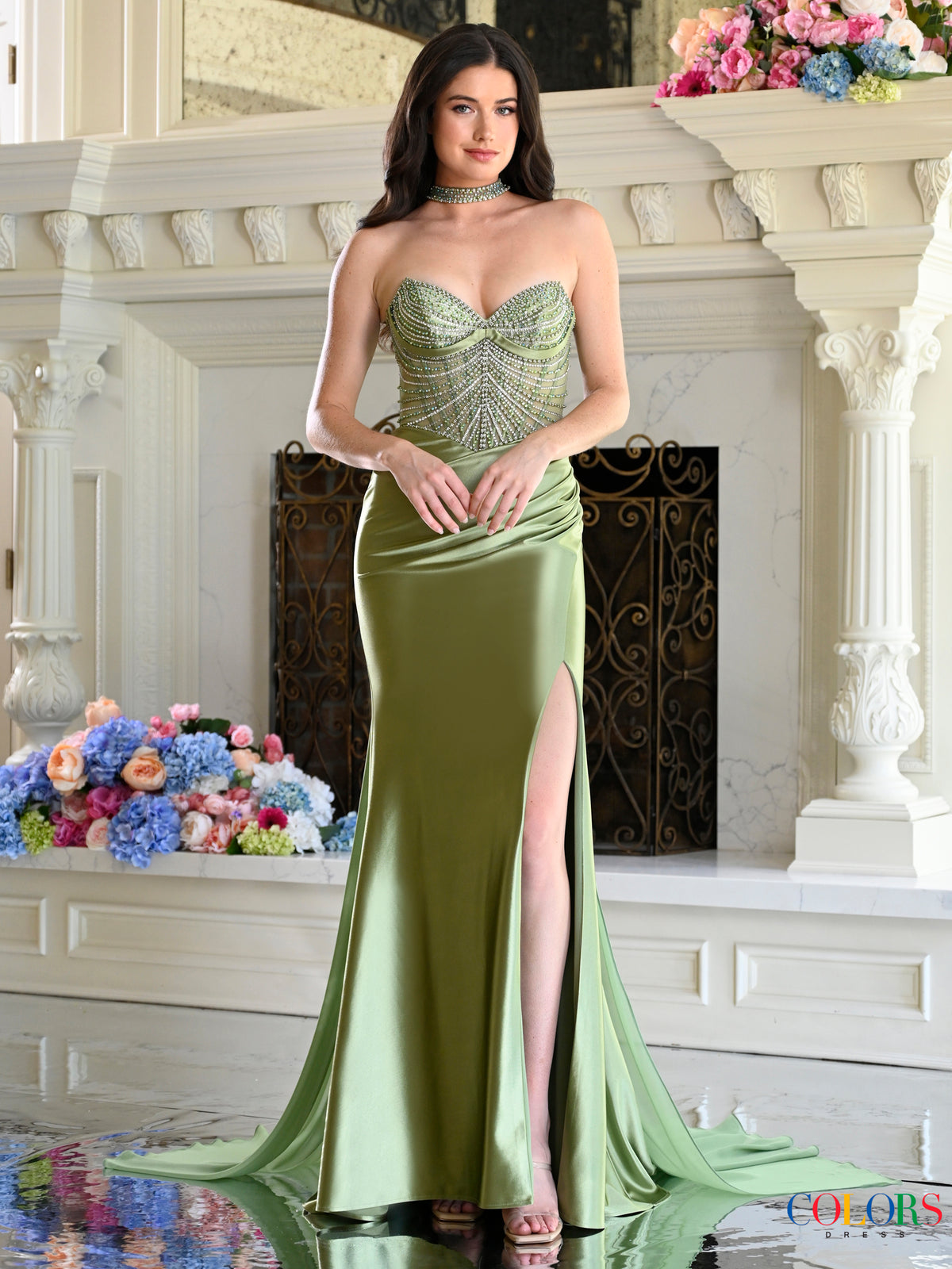 Colors Dress 4132 SAGE_291132
