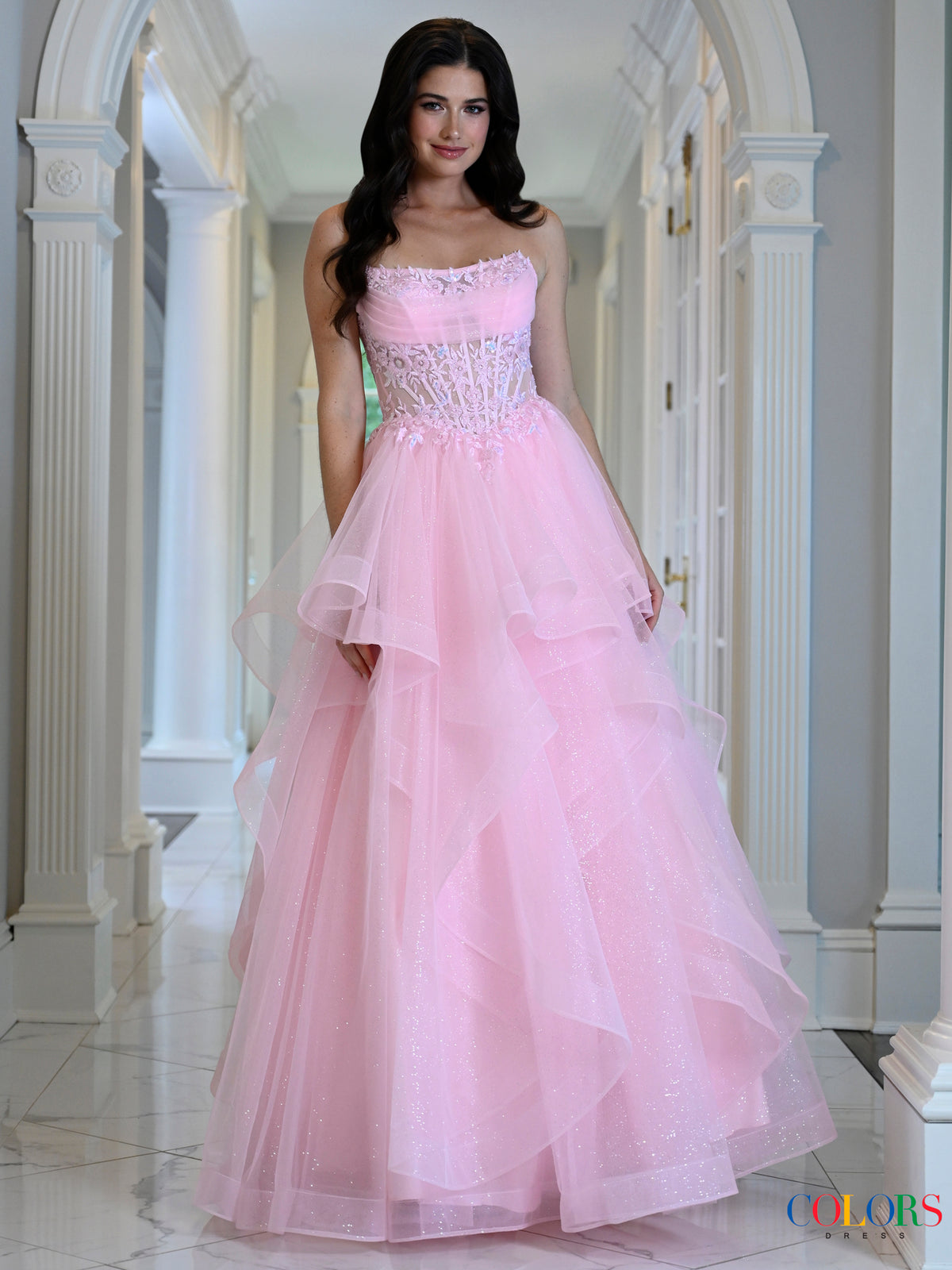 Colors Dress 4151 PINK_293668