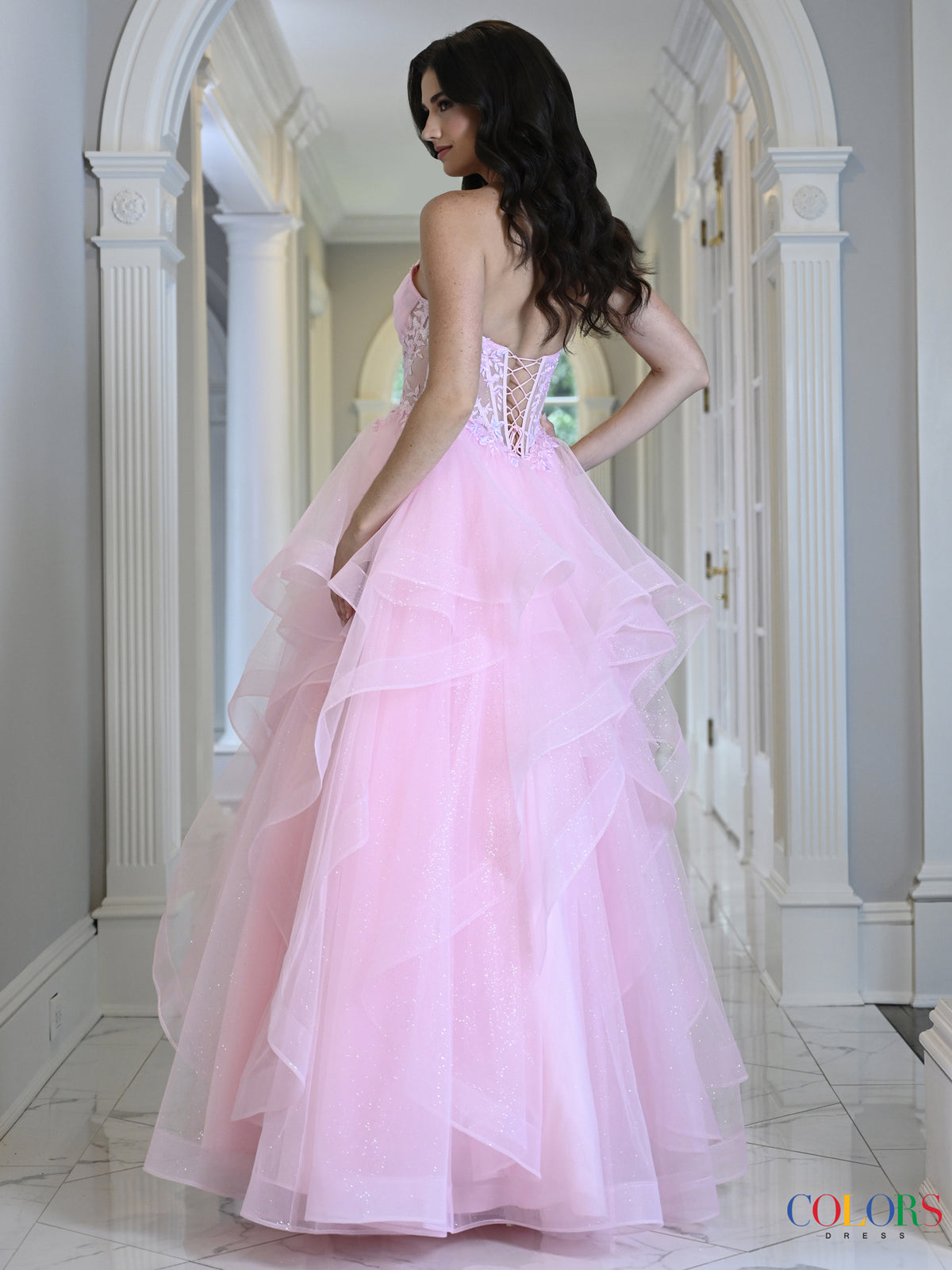 Colors Dress 4151 PINK_293697