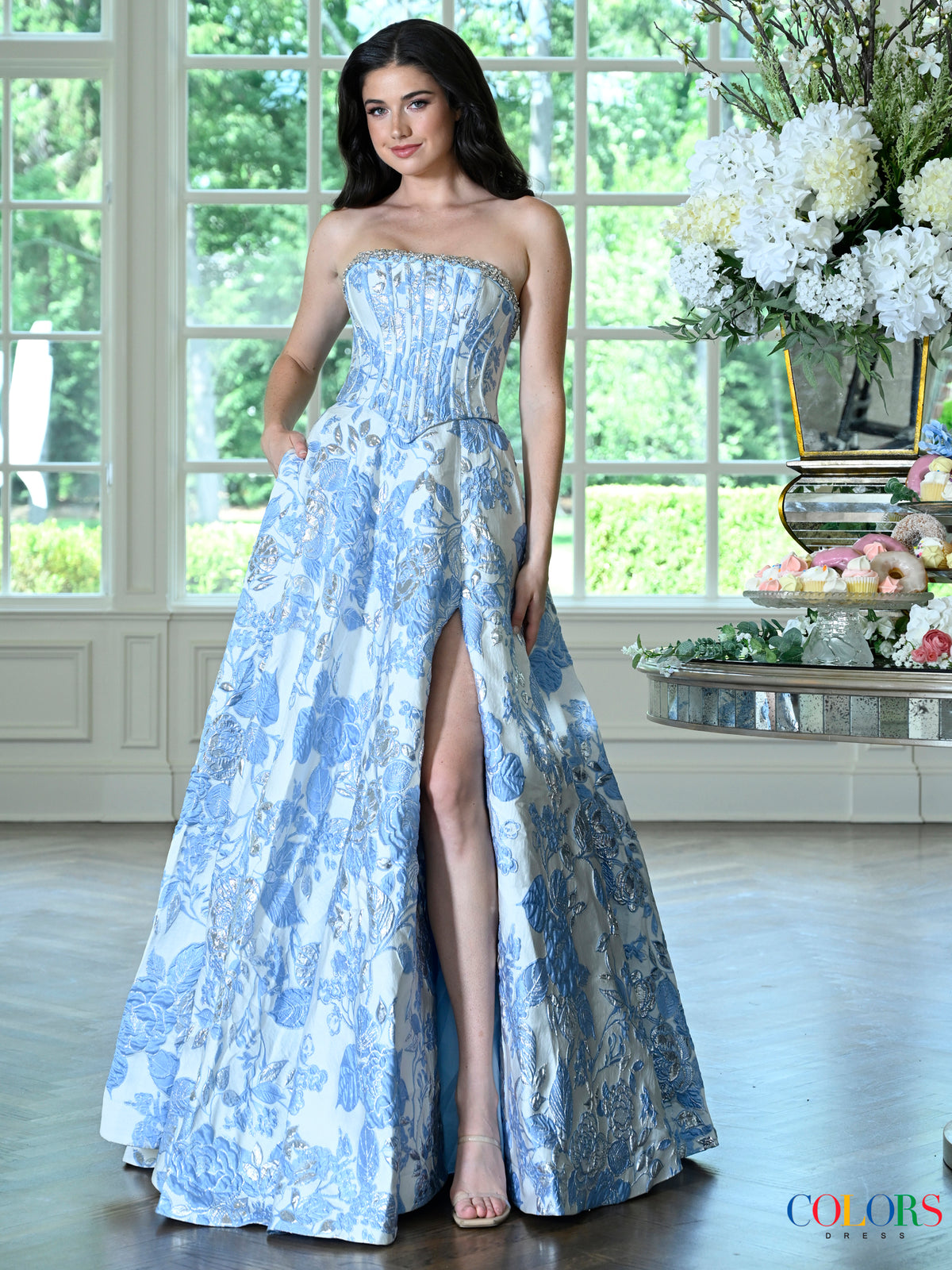Colors Dress 4153 BLUE_295984