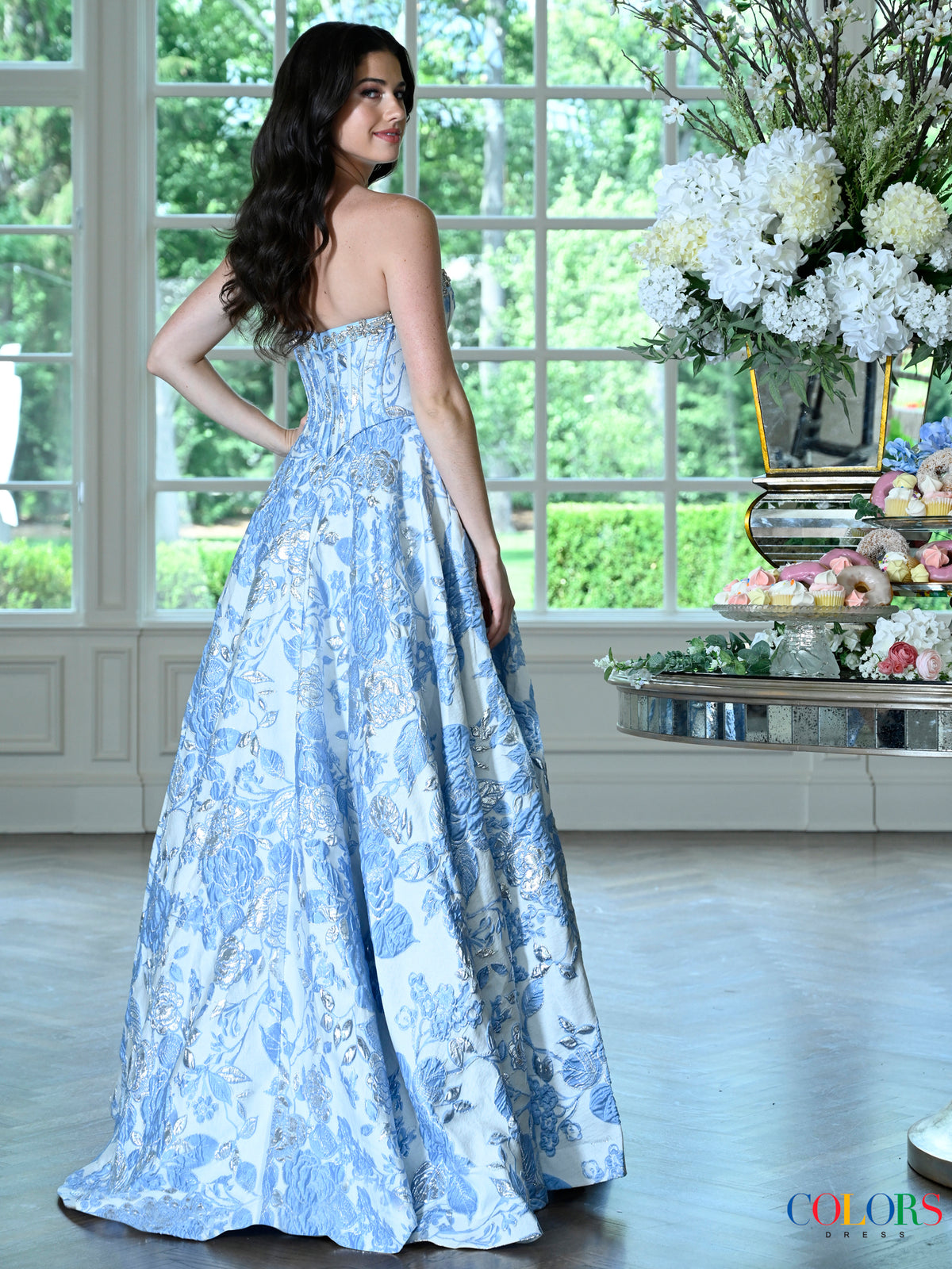 Colors Dress 4153 BLUE 296023