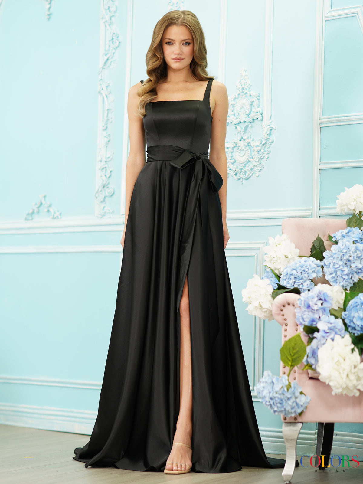 Colors Dress 4157 BLACK1231