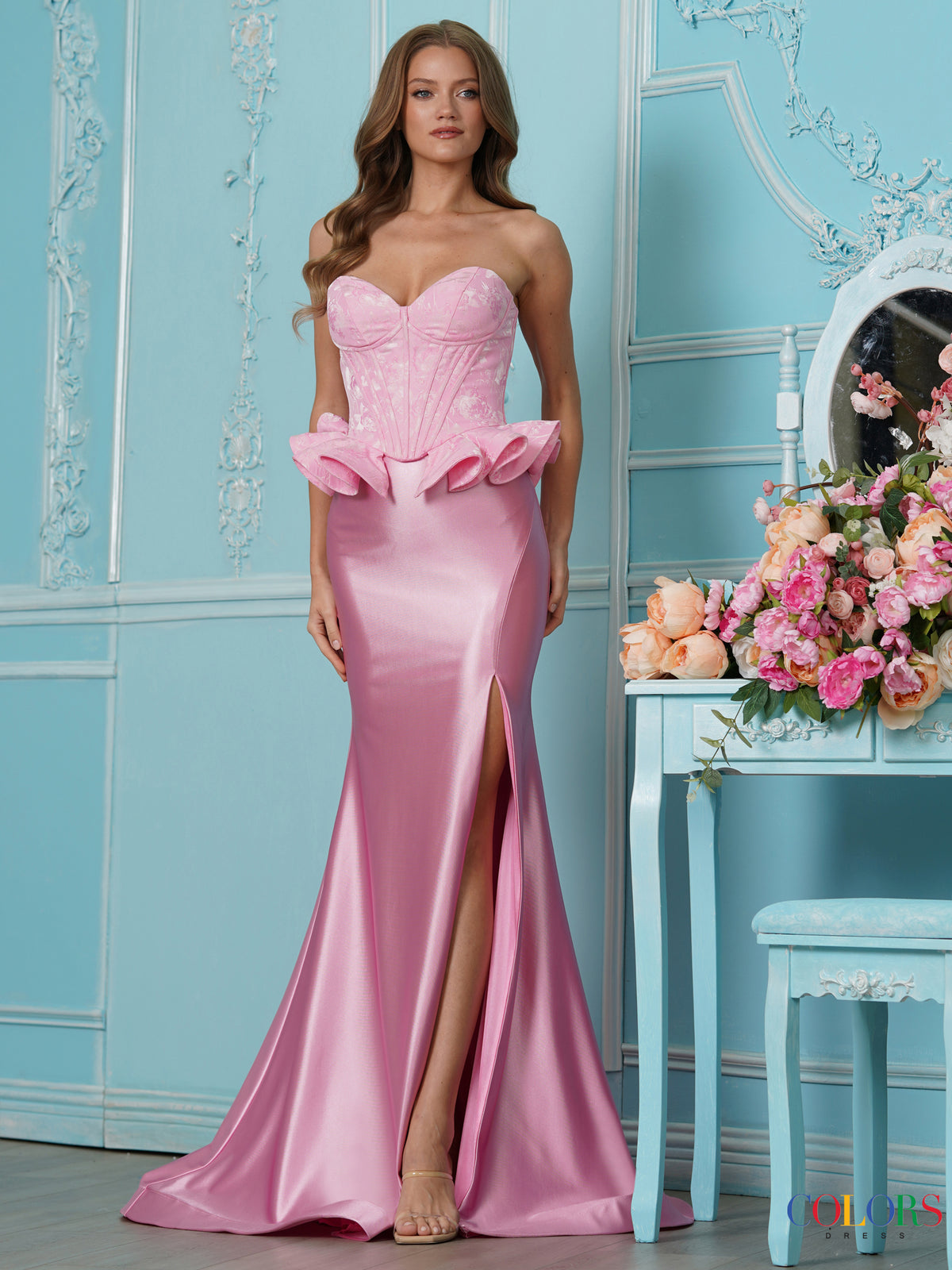 Colors Dress 4181 PINK6064