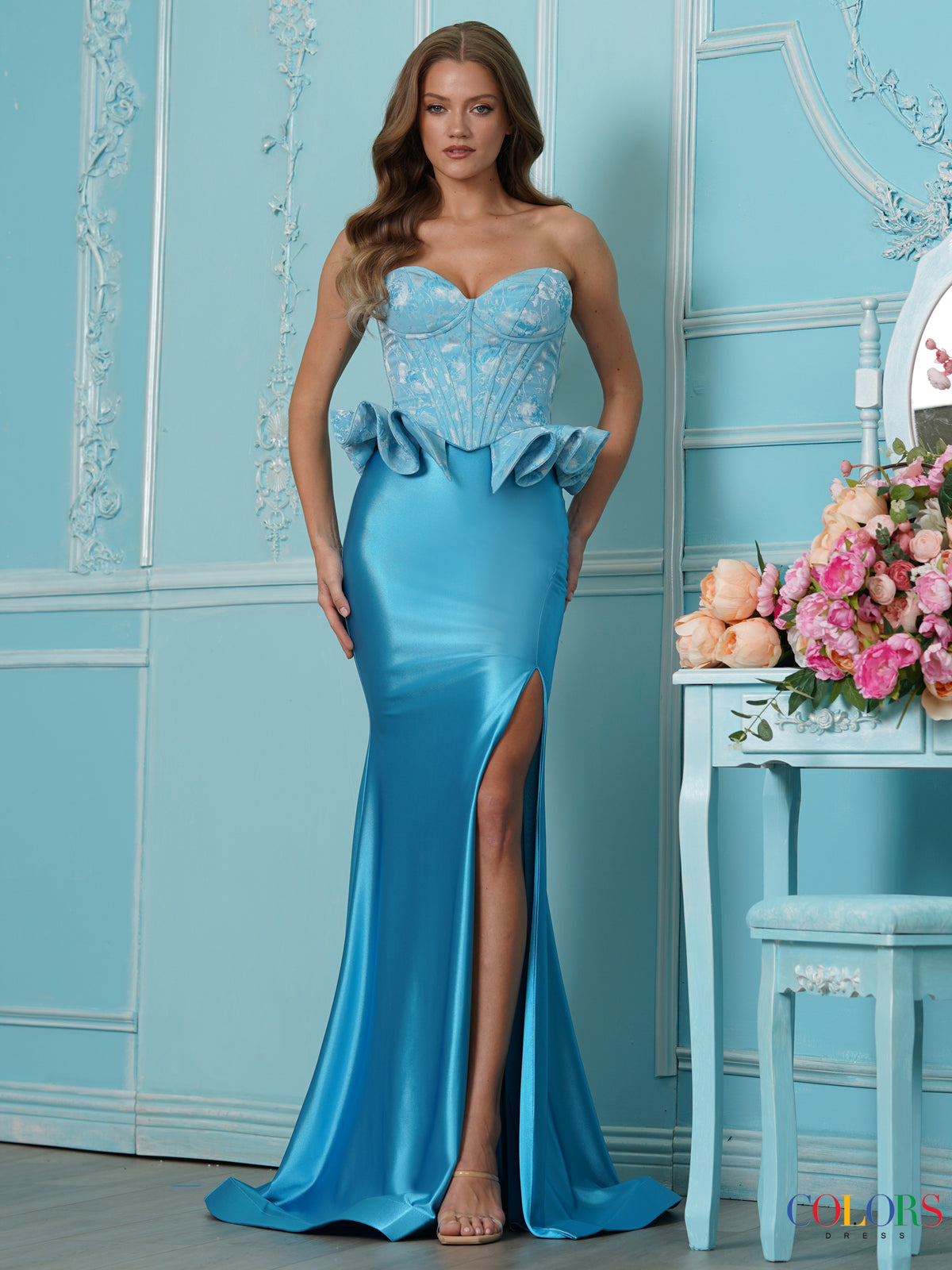 Colors Dress 4181 TURQUOISE8227