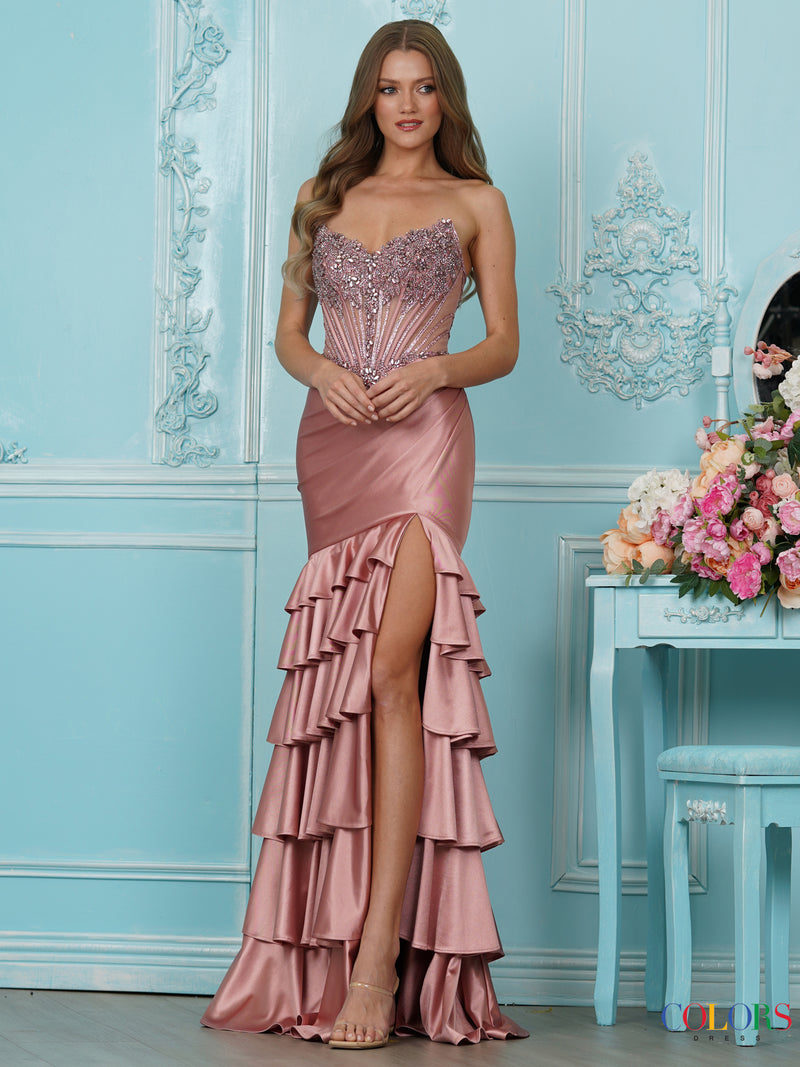 Colors Dress 4185 ROSE GOLD2174