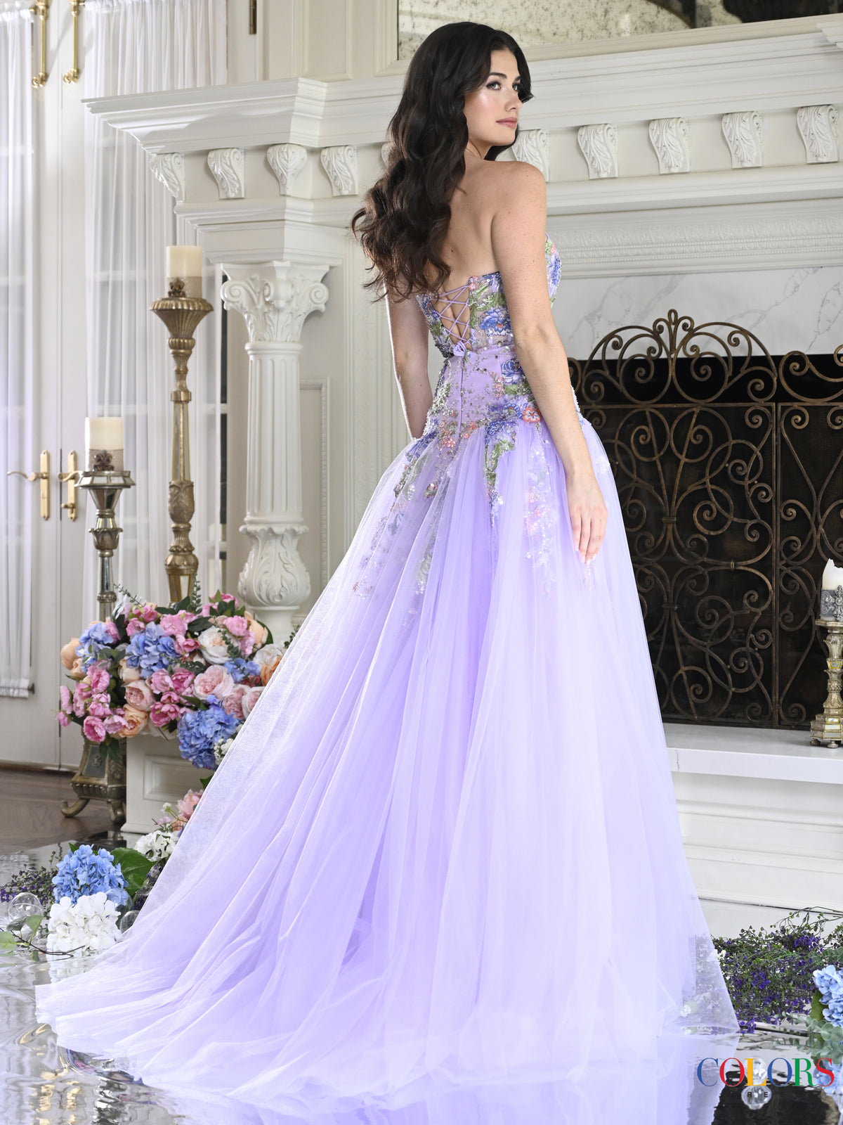 Colors Dress 4199 LAVENDER_292808
