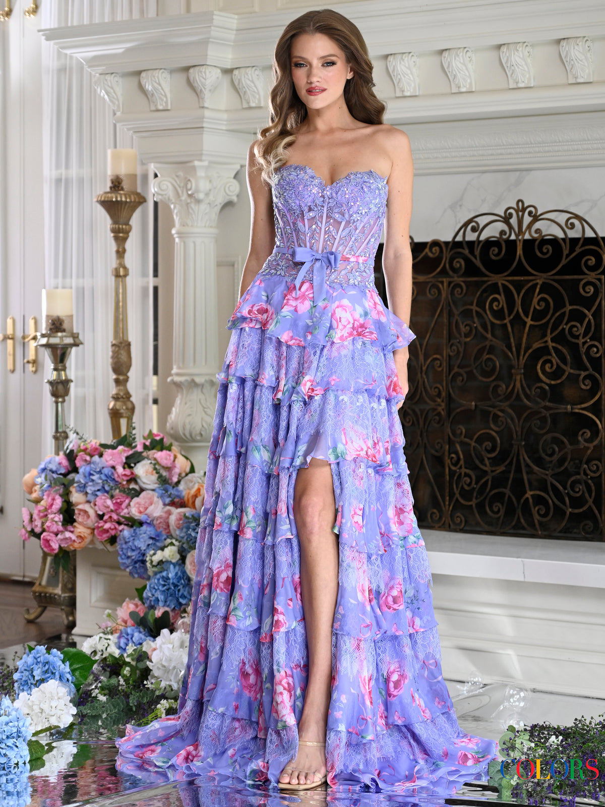Colors Dress 4206 LAVENDER_292756
