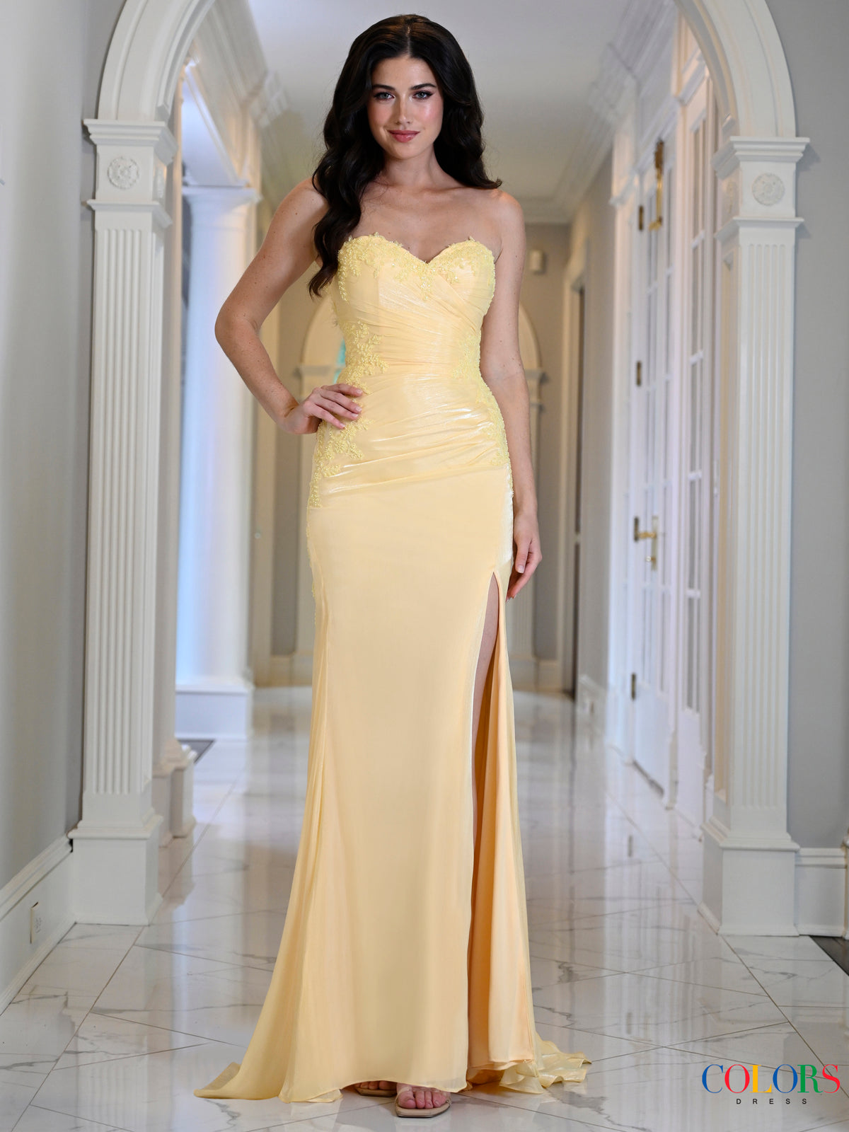 Colors Dress 4213 YELLOW_293204