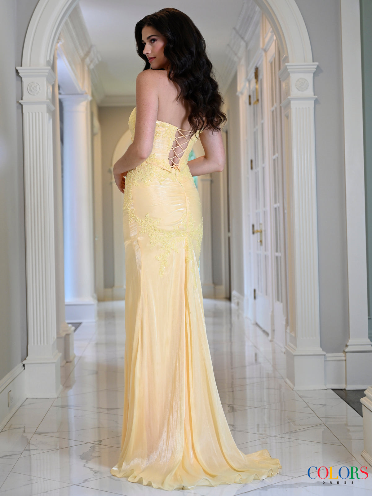 Colors Dress 4213 YELLOW_293234