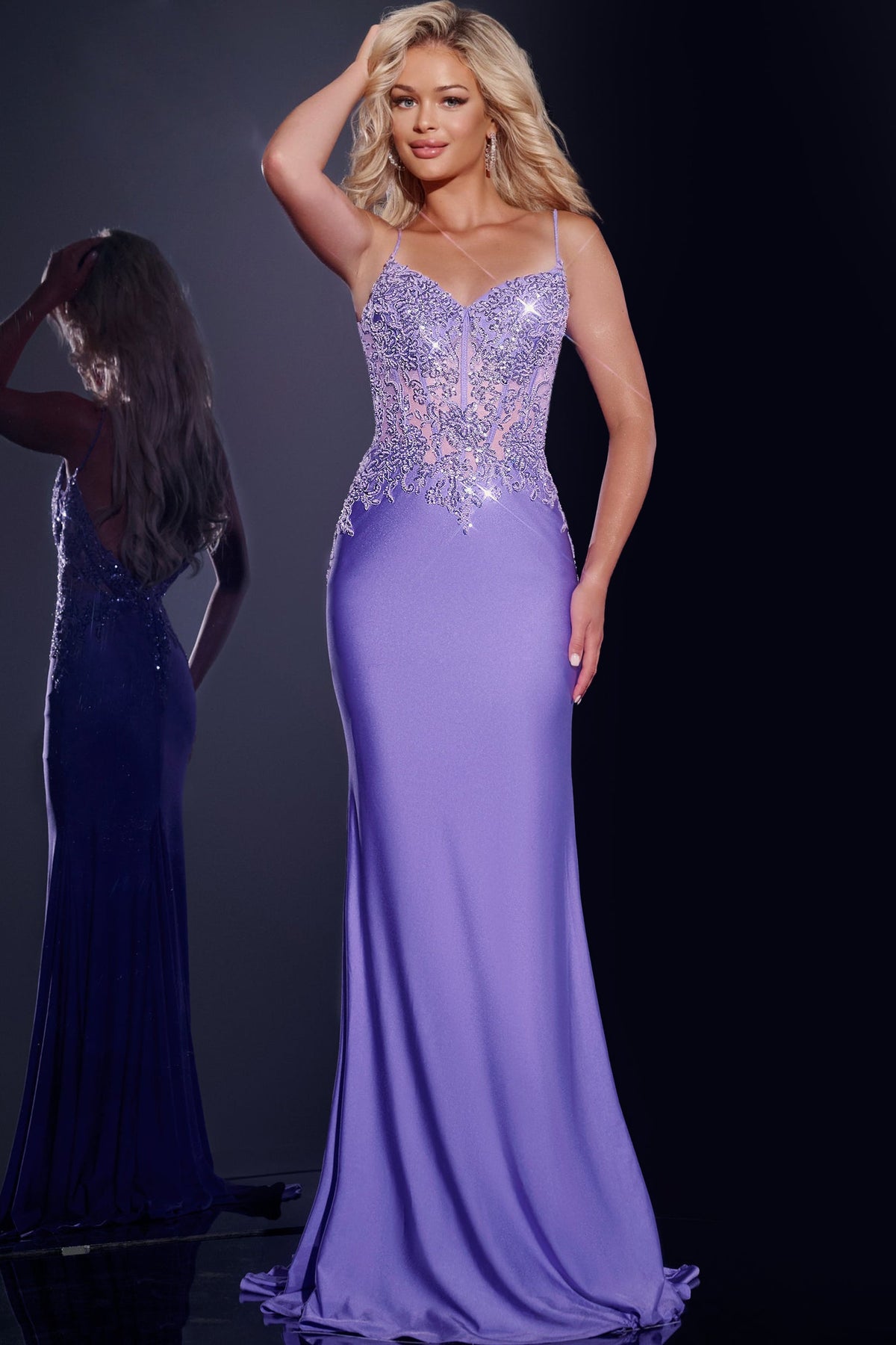 Jovani 42221_VIOLET_FRONT